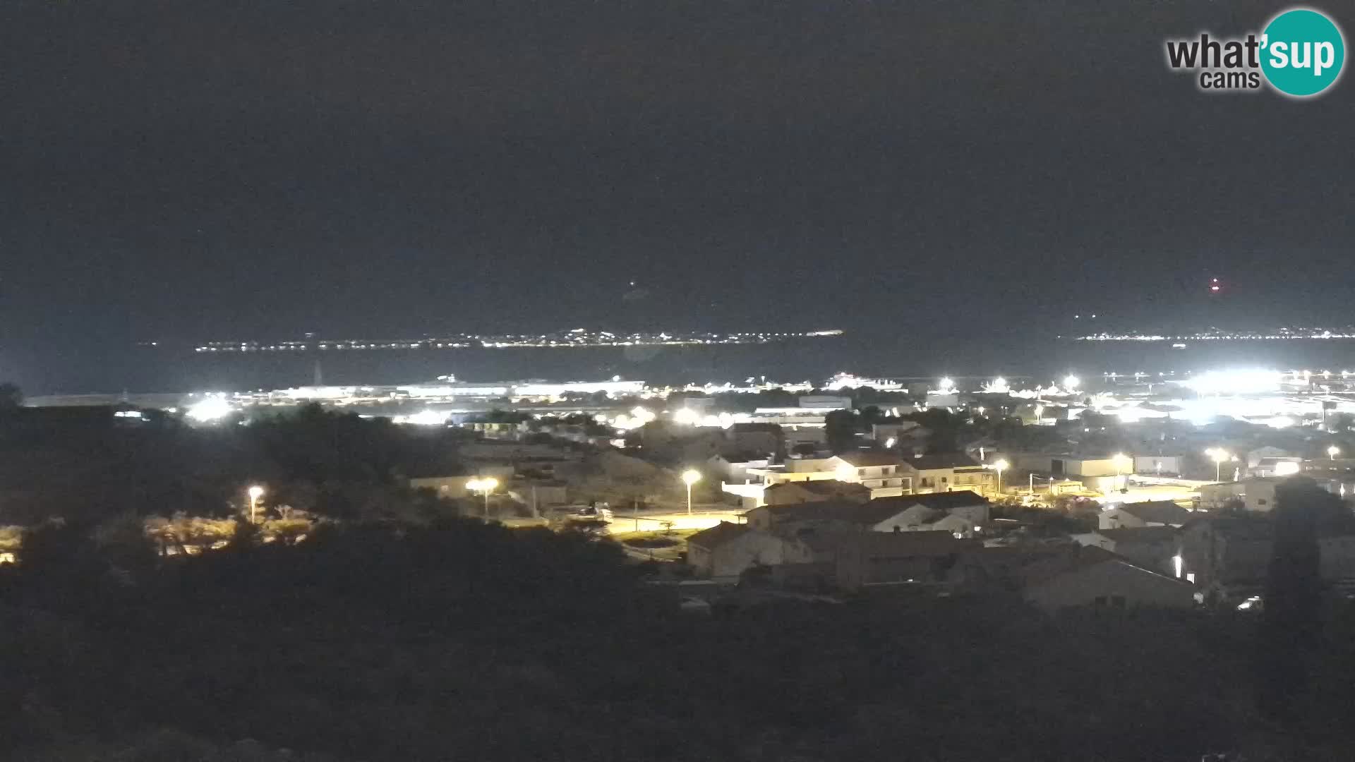 Panorama de la Webcam del Puerto Gazenica de Zadar, Zadar, Croacia