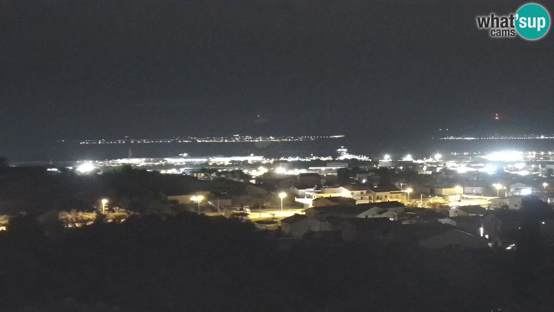 Panorama de la Webcam del Puerto Gazenica de Zadar, Zadar, Croacia