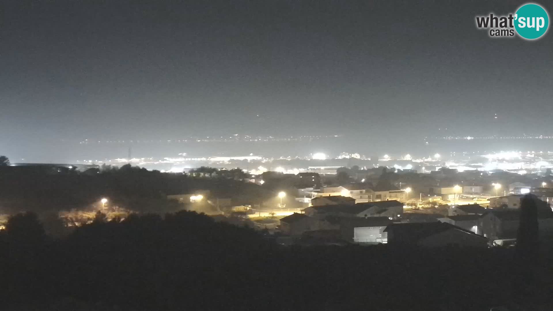 Panoramska web kamera Luke Gaženica u Zadru, Hrvatska