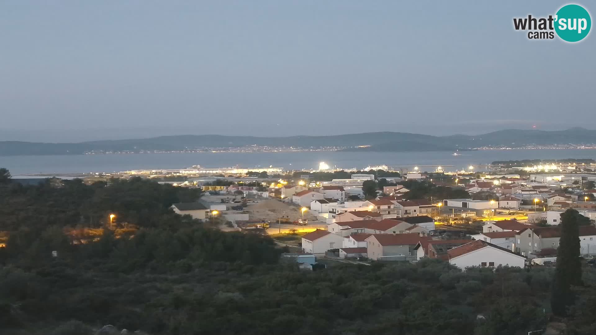 Zadar Port Gazenica Webcam Panorama, Zadar, Croatia