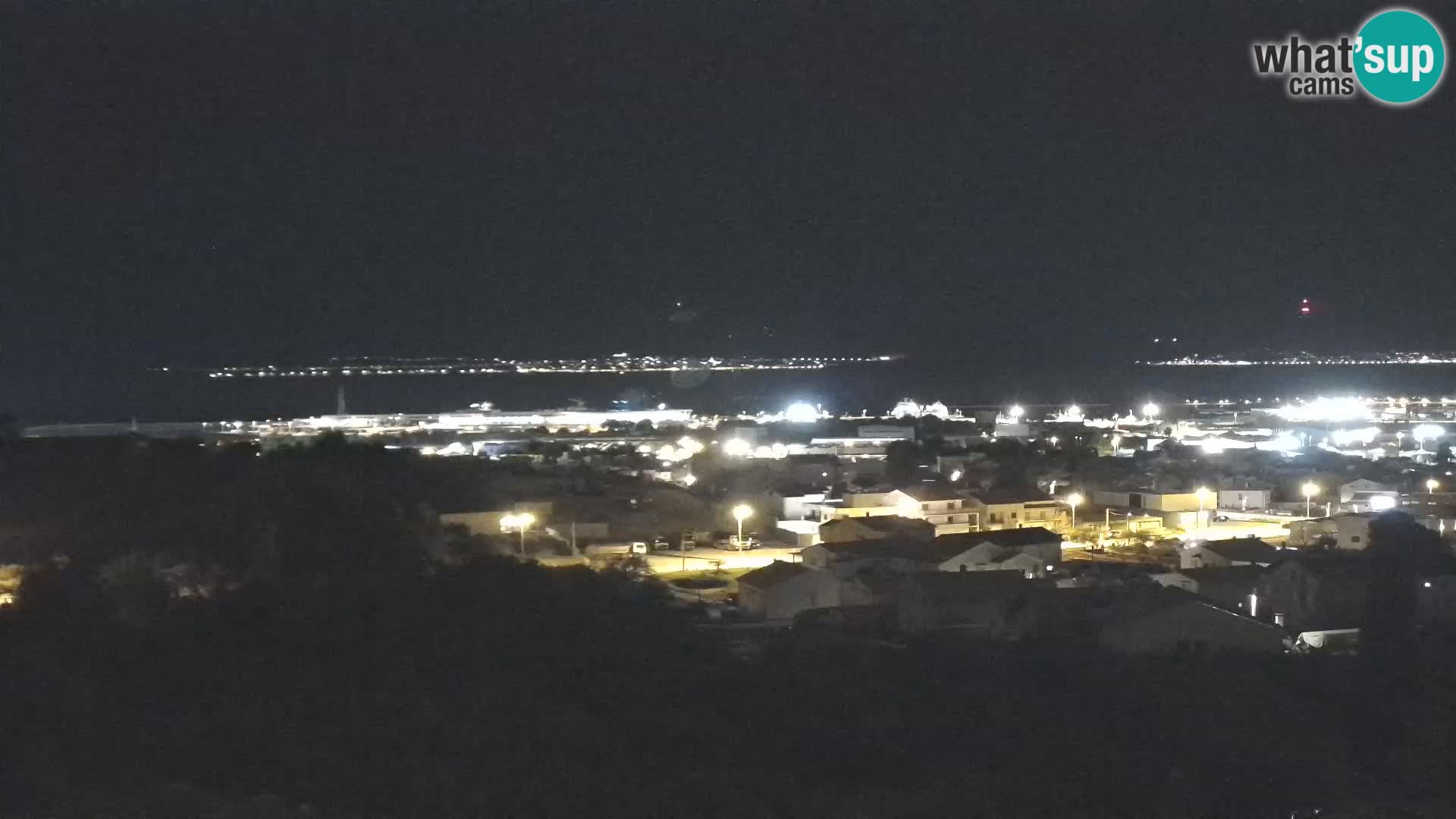 Panorama de la Webcam del Puerto Gazenica de Zadar, Zadar, Croacia