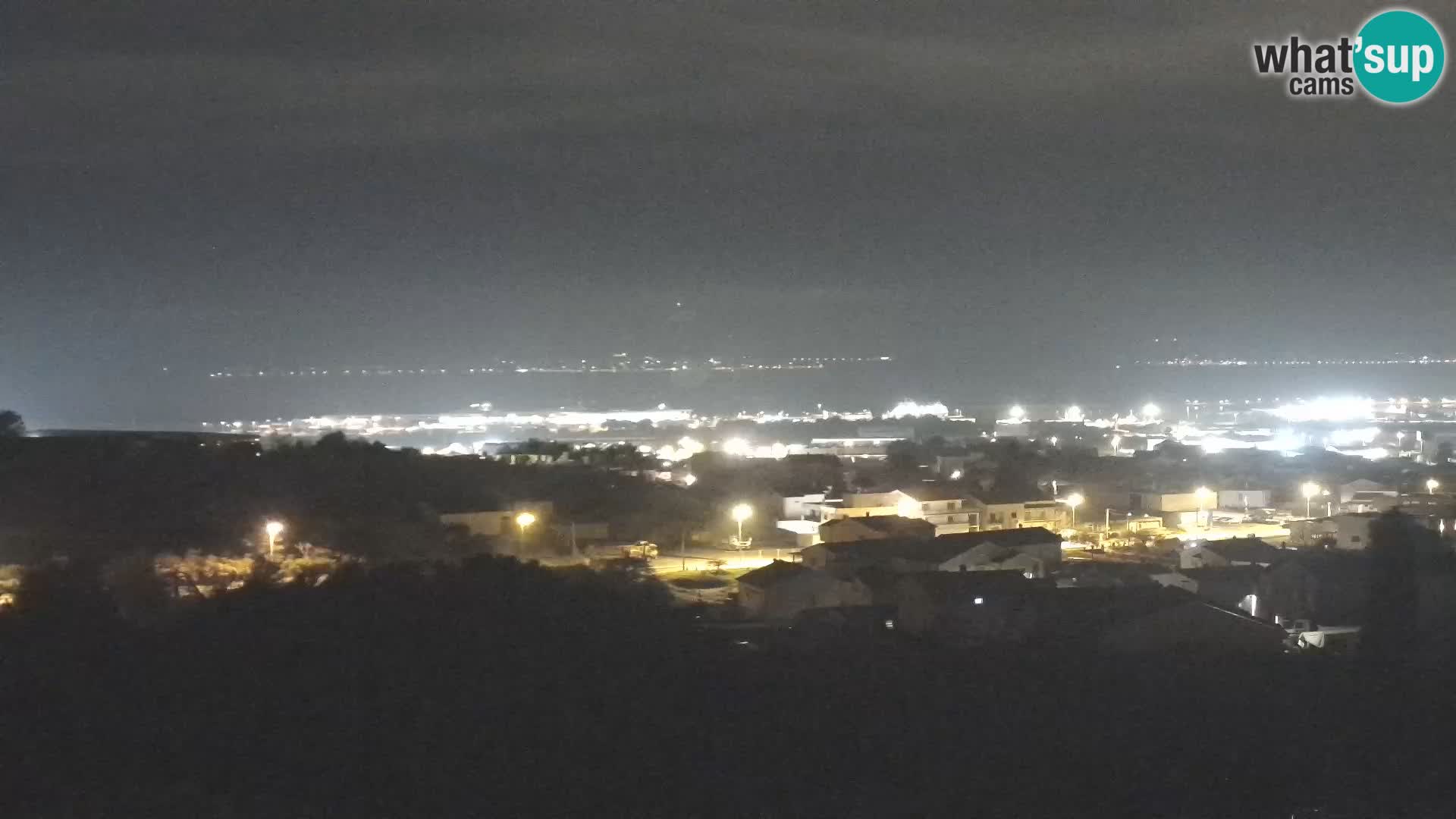 Panorama de la Webcam del Puerto Gazenica de Zadar, Zadar, Croacia