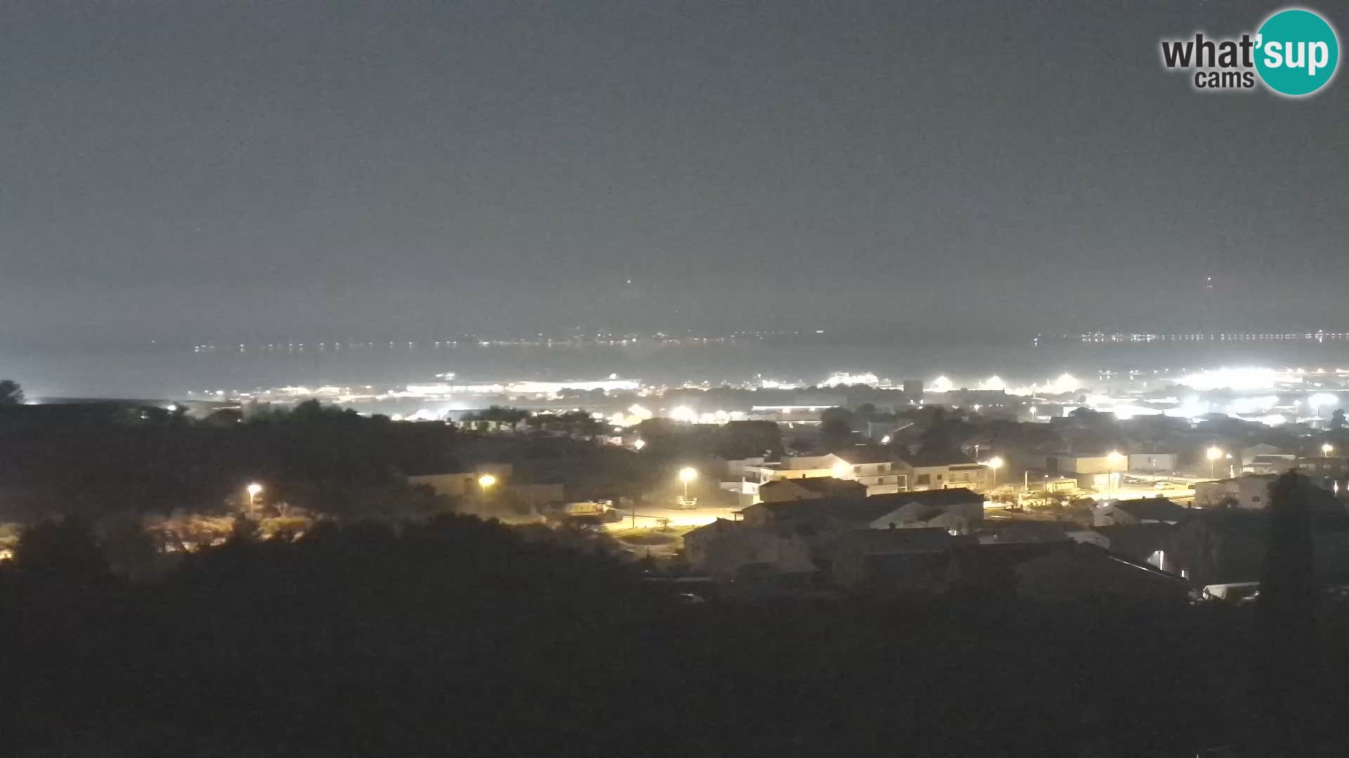 Panorama de la Webcam del Puerto Gazenica de Zadar, Zadar, Croacia