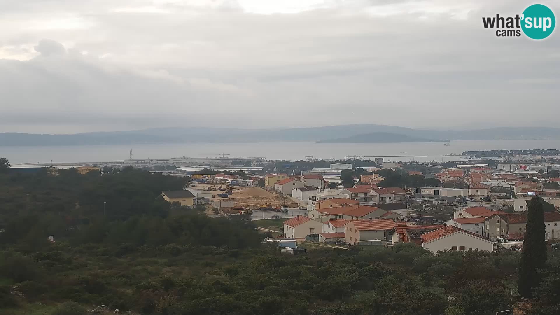 Zadar Port Gazenica Webcam Panorama, Zadar, Croatia