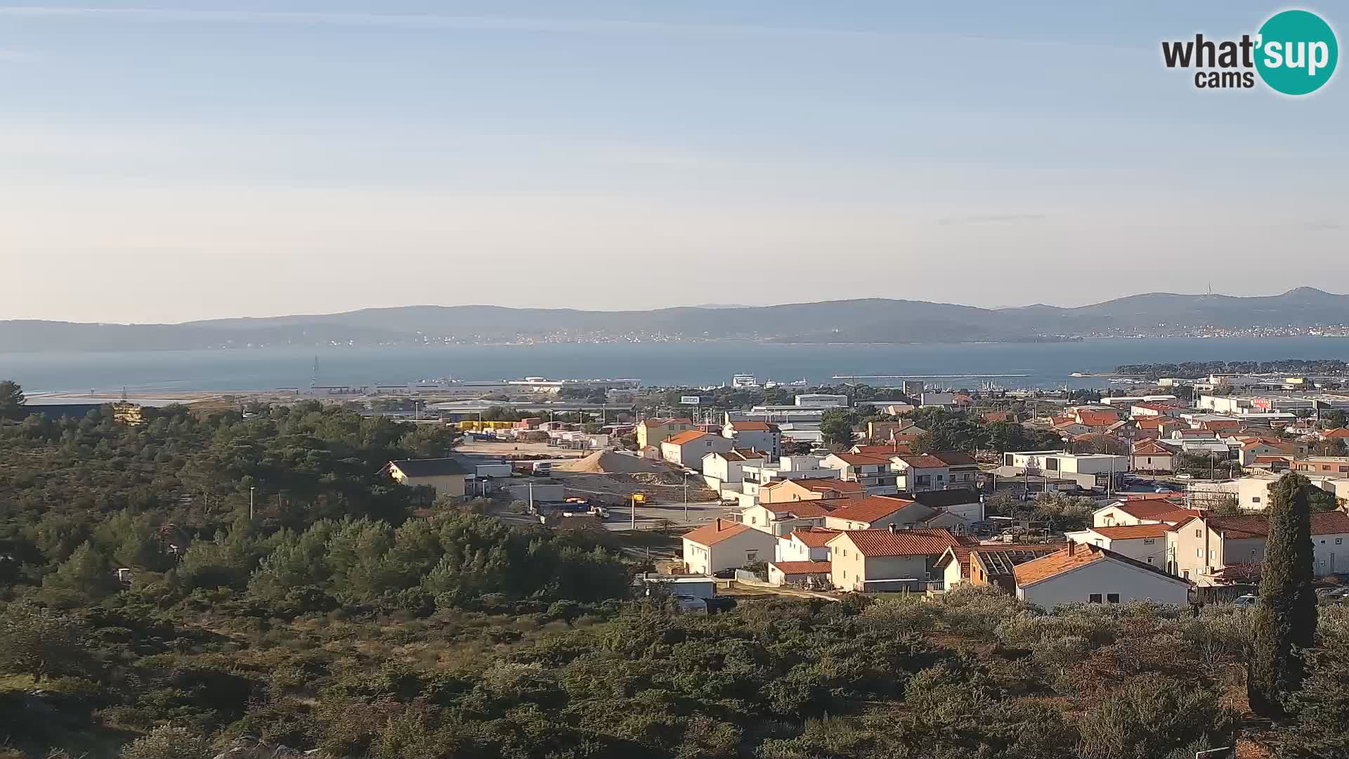 Zadar Port Gazenica Webcam Panorama, Zadar, Croatia