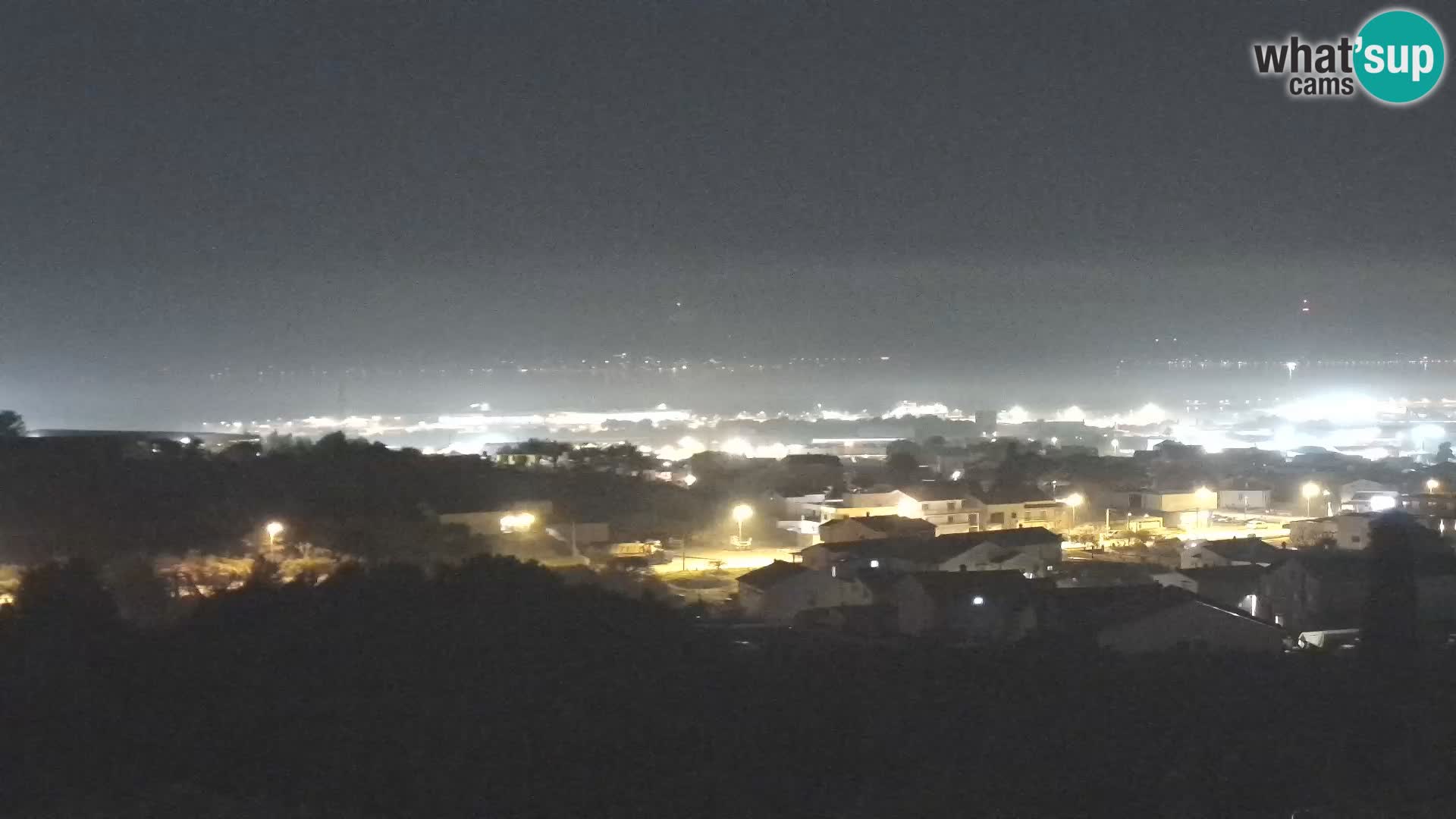 Panoramska web kamera Luke Gaženica u Zadru, Hrvatska