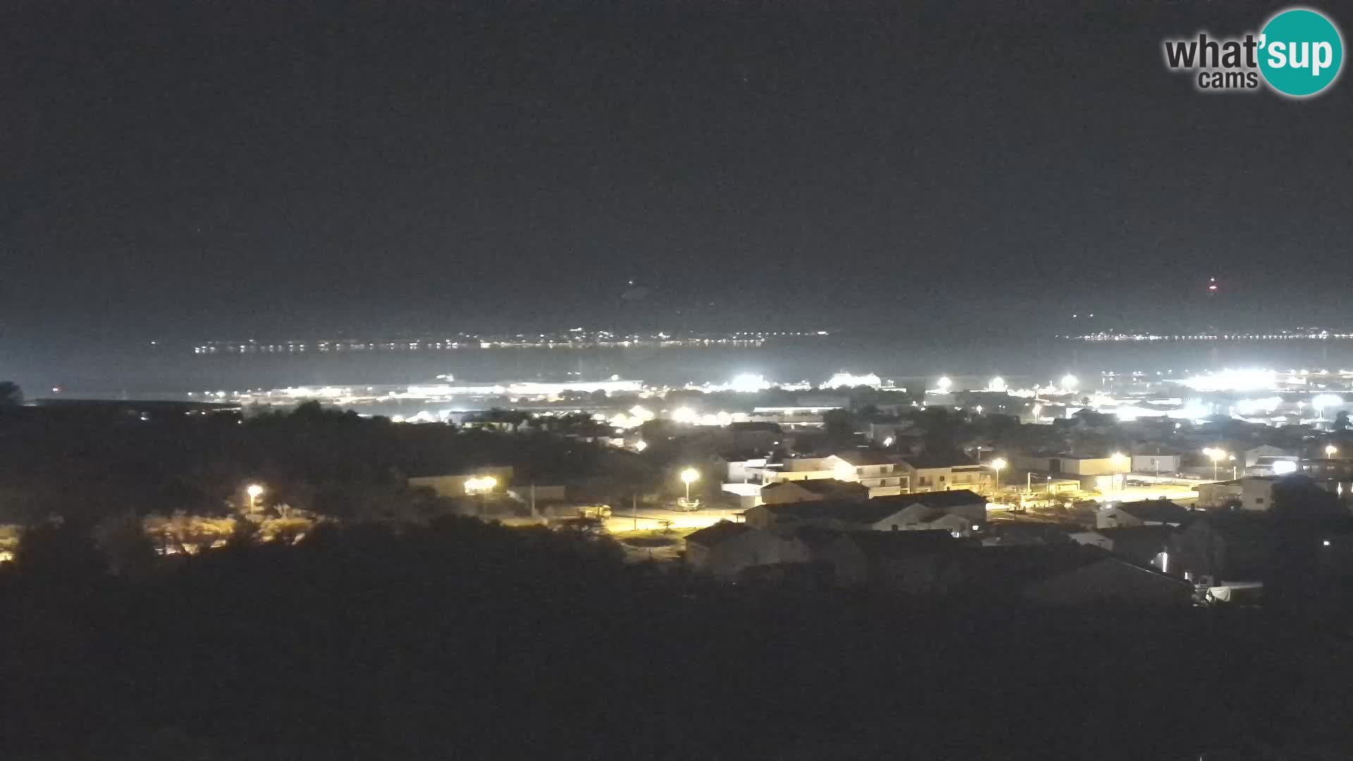 Panorama de la Webcam del Puerto Gazenica de Zadar, Zadar, Croacia