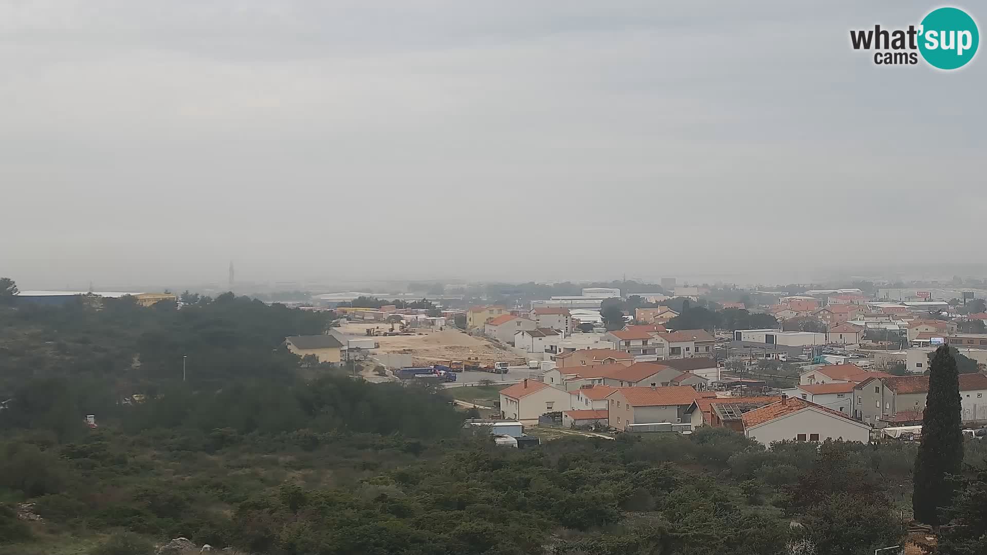 Zadar Port Gazenica Webcam Panorama, Zadar, Croatie
