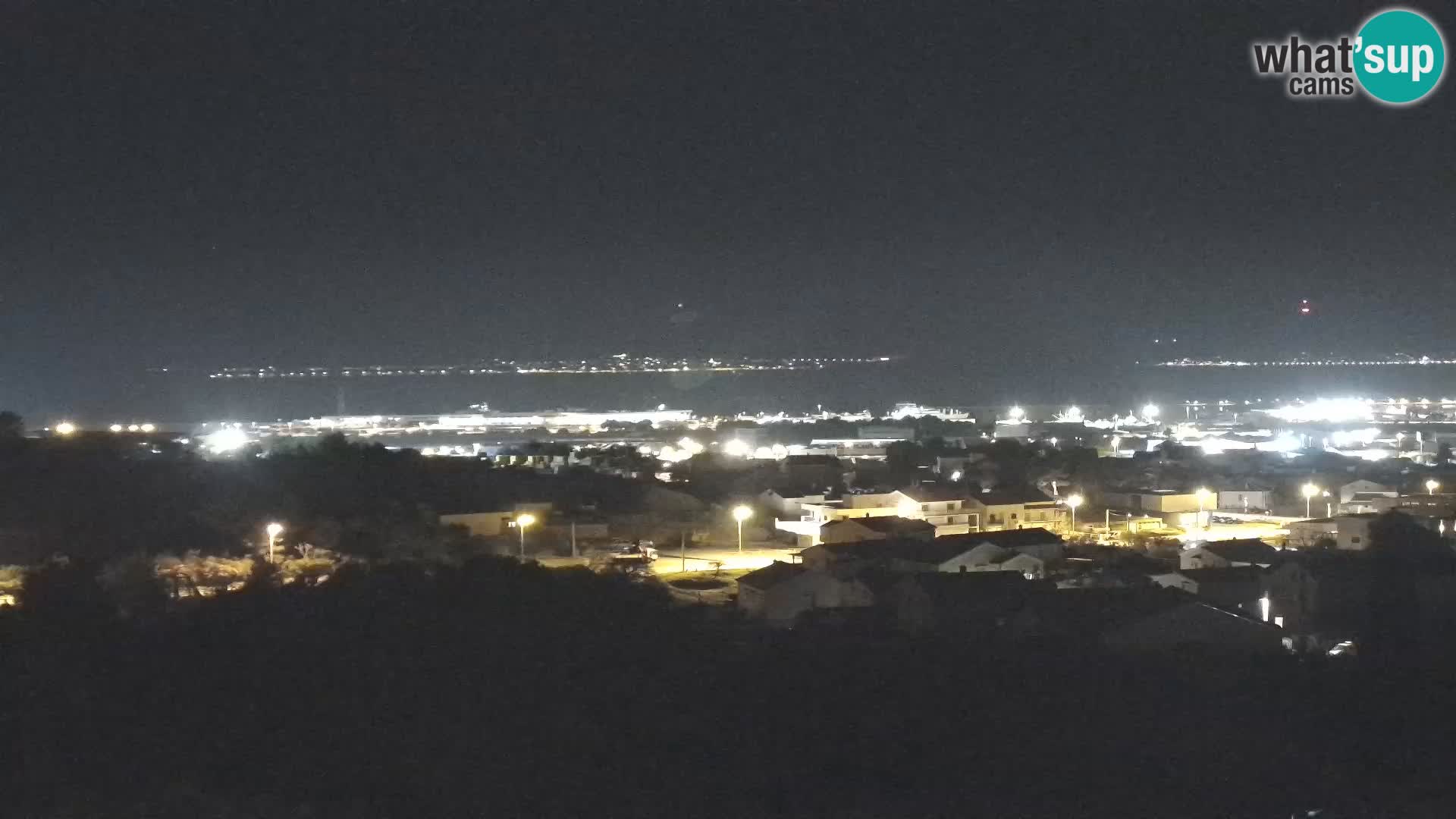 Panoramska web kamera Luke Gaženica u Zadru, Hrvatska