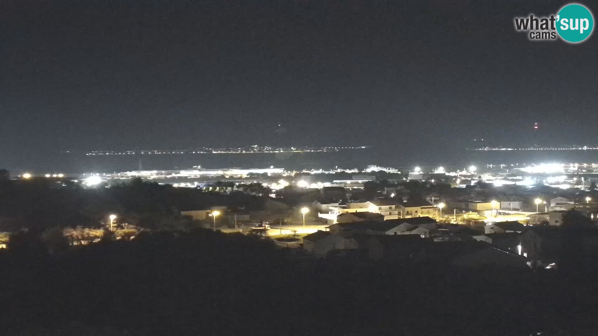 Panoramska web kamera Luke Gaženica u Zadru, Hrvatska