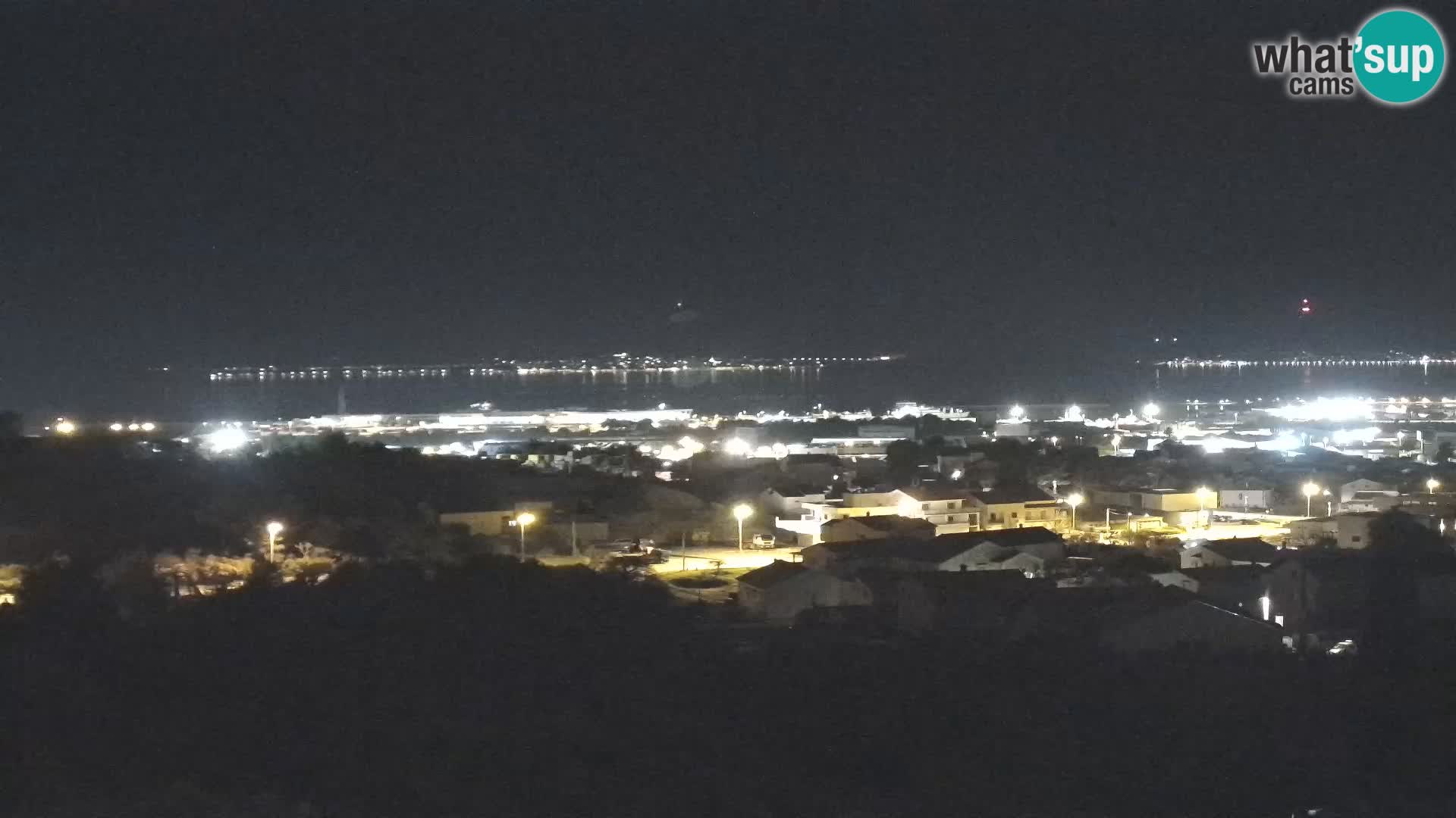 Panorama de la Webcam del Puerto Gazenica de Zadar, Zadar, Croacia