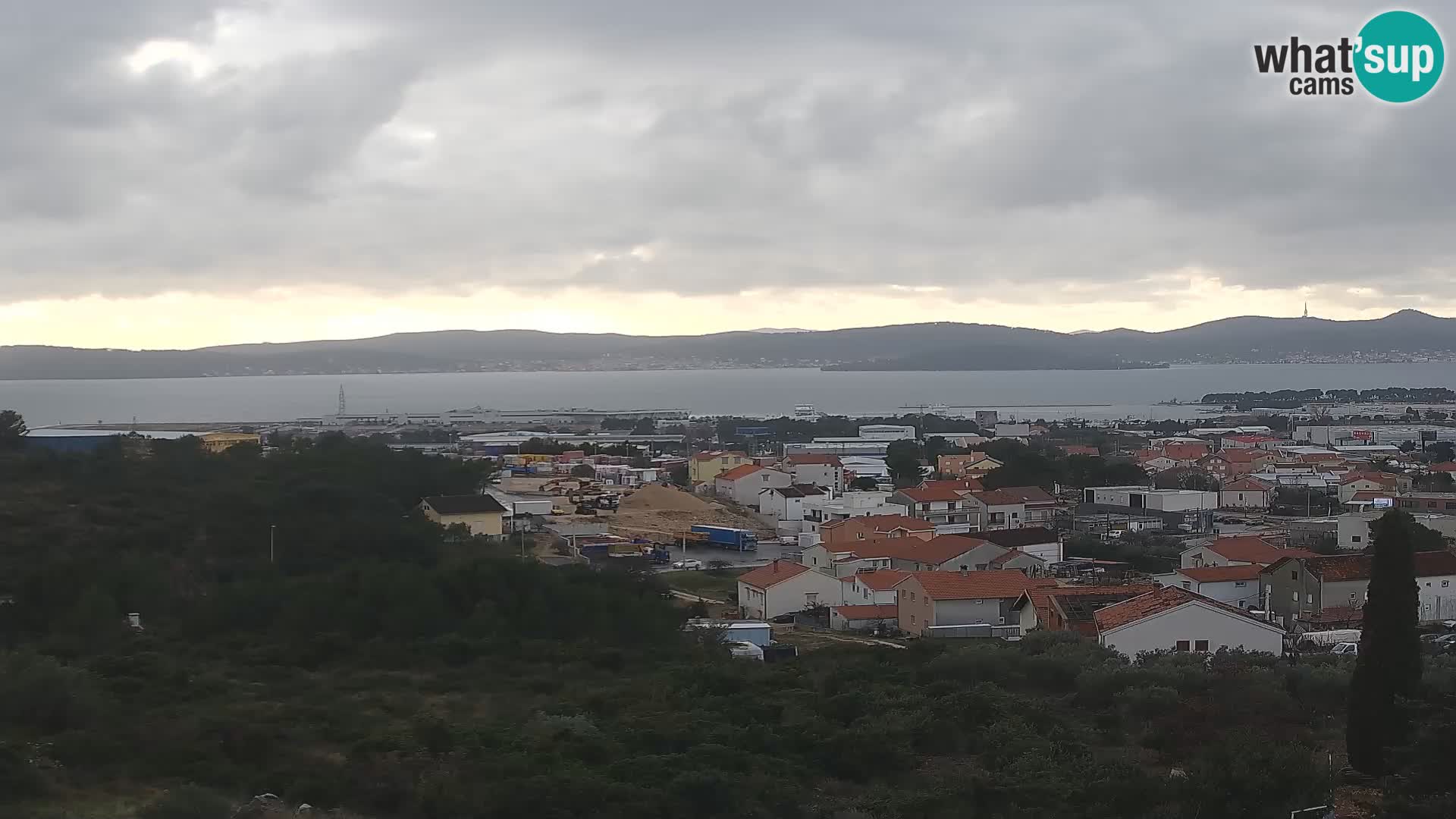 Zadar Porto di Gazenica Webcam Panorama, Zara, Croazia