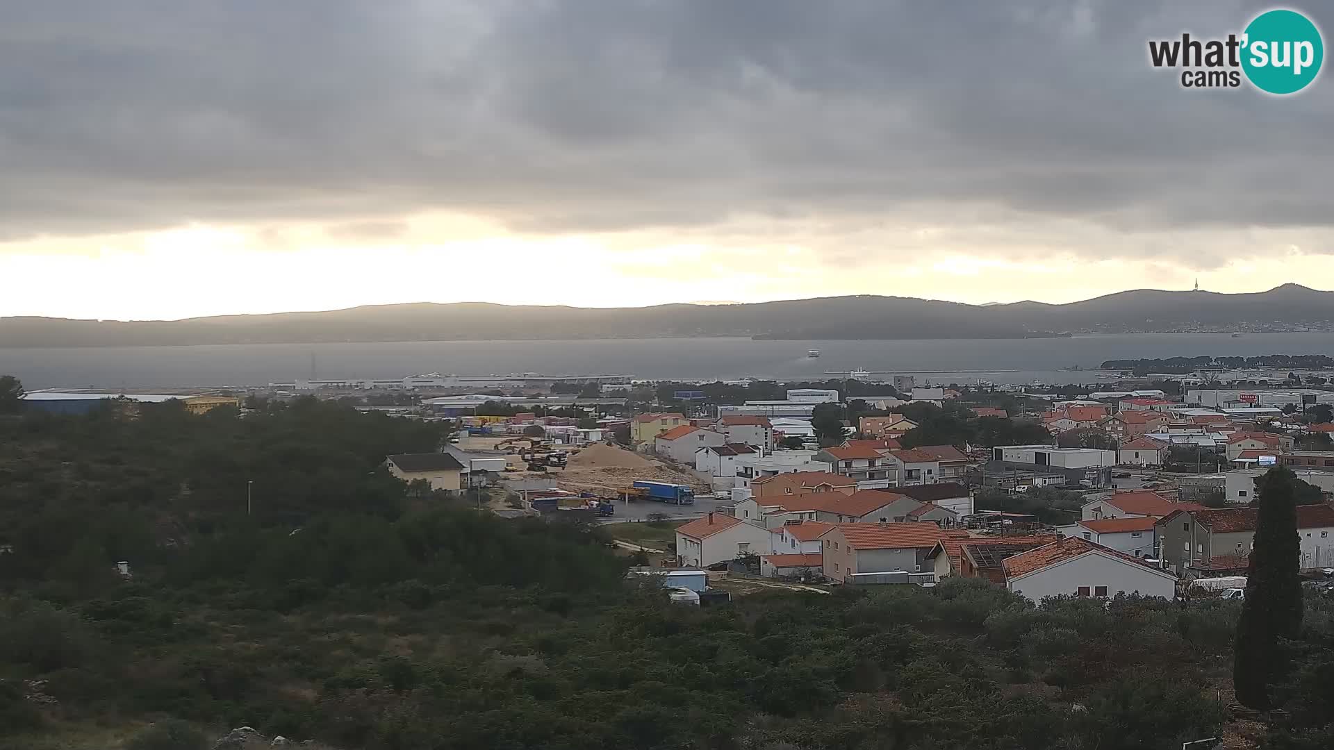 Zadar Port Gazenica Webcam Panorama, Zadar, Croatie