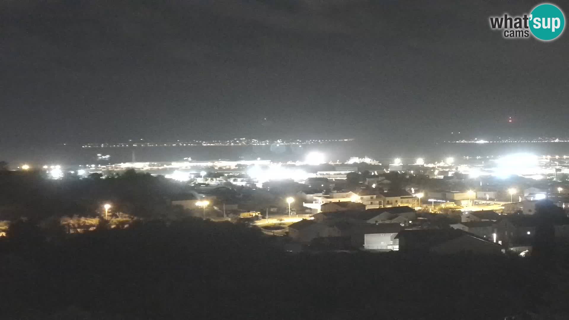 Panoramska web kamera Luke Gaženica u Zadru, Hrvatska