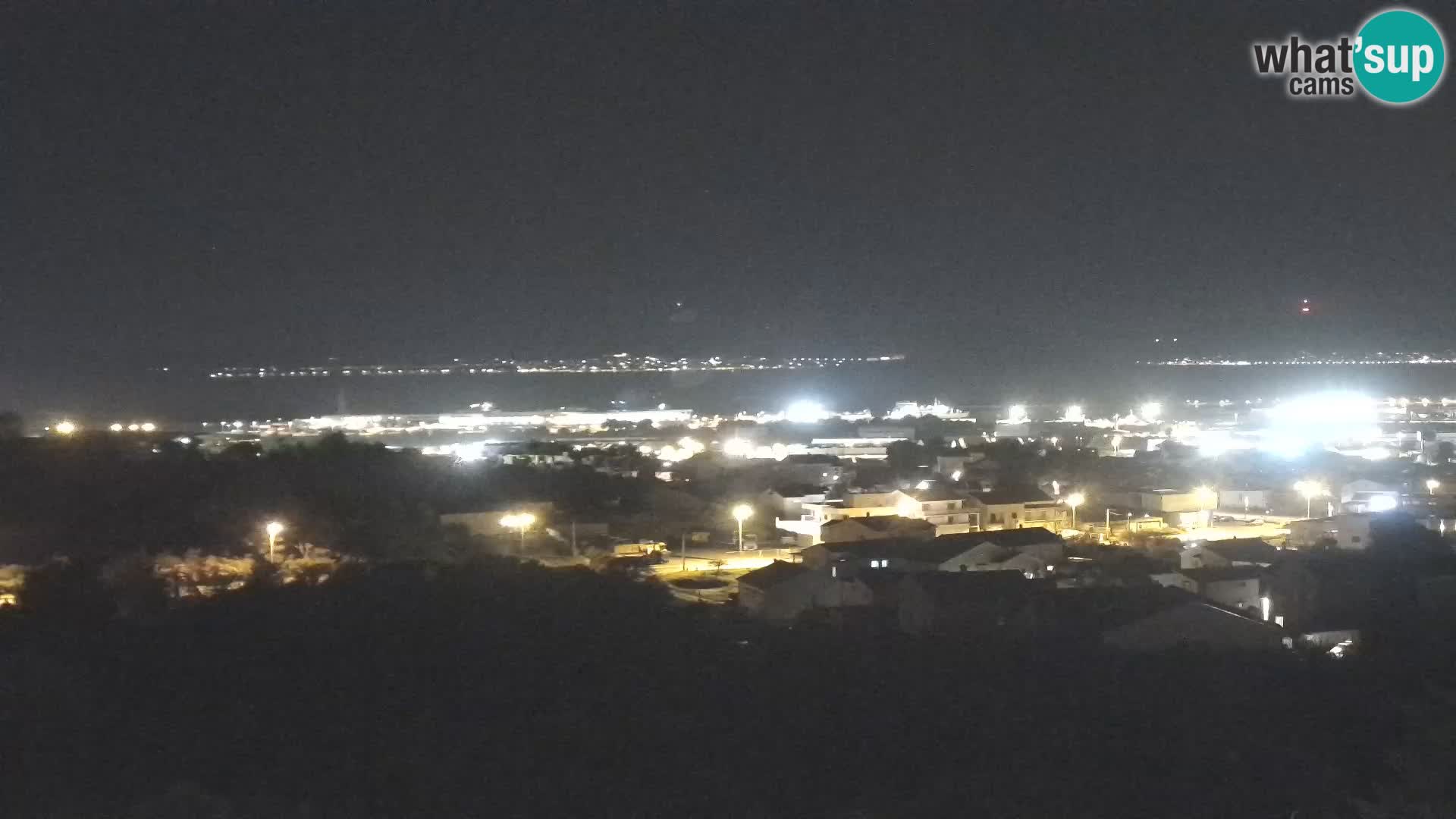 Panorama de la Webcam del Puerto Gazenica de Zadar, Zadar, Croacia