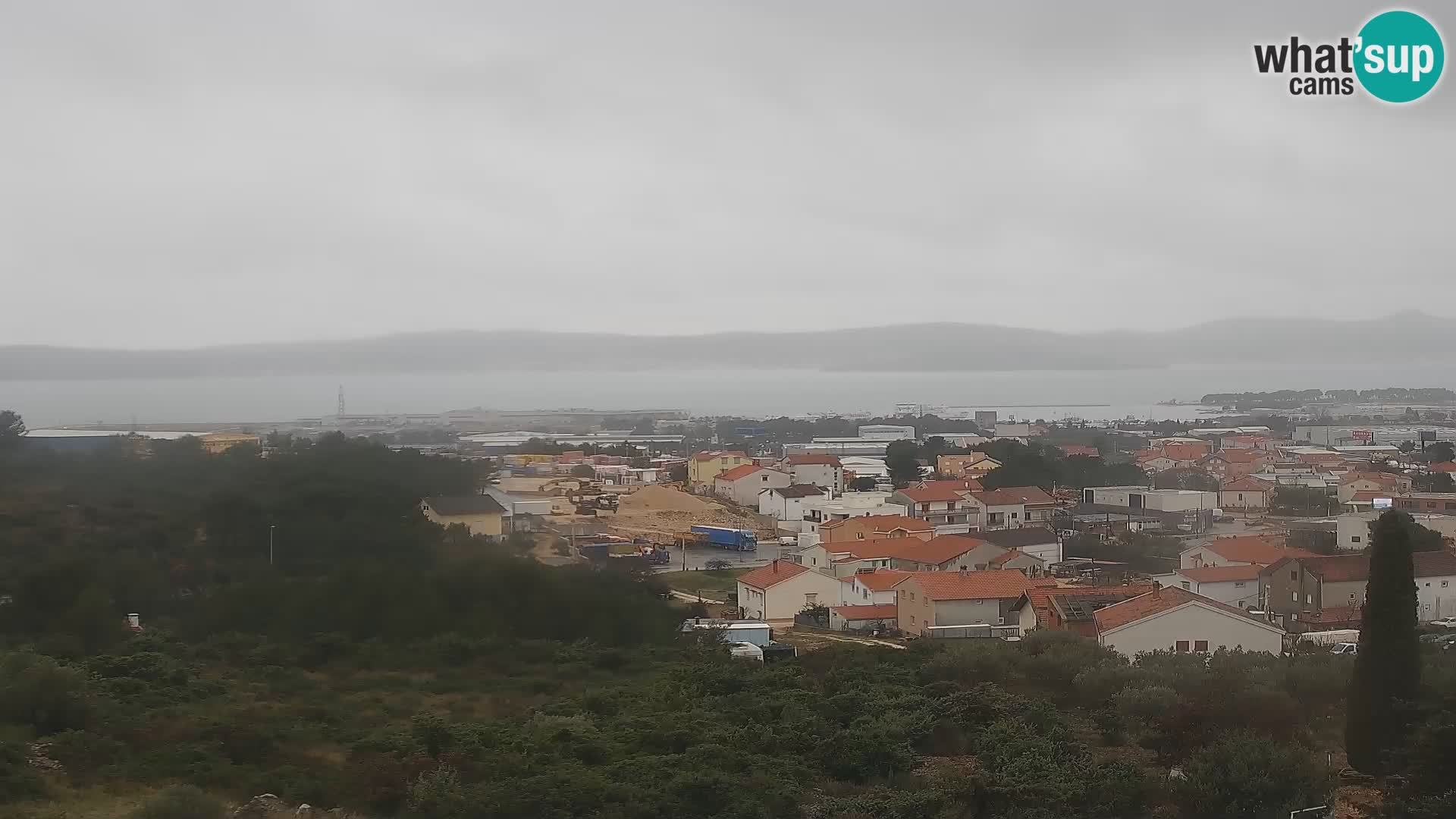 Zadar Port Gazenica Webcam Panorama, Zadar, Kroatien