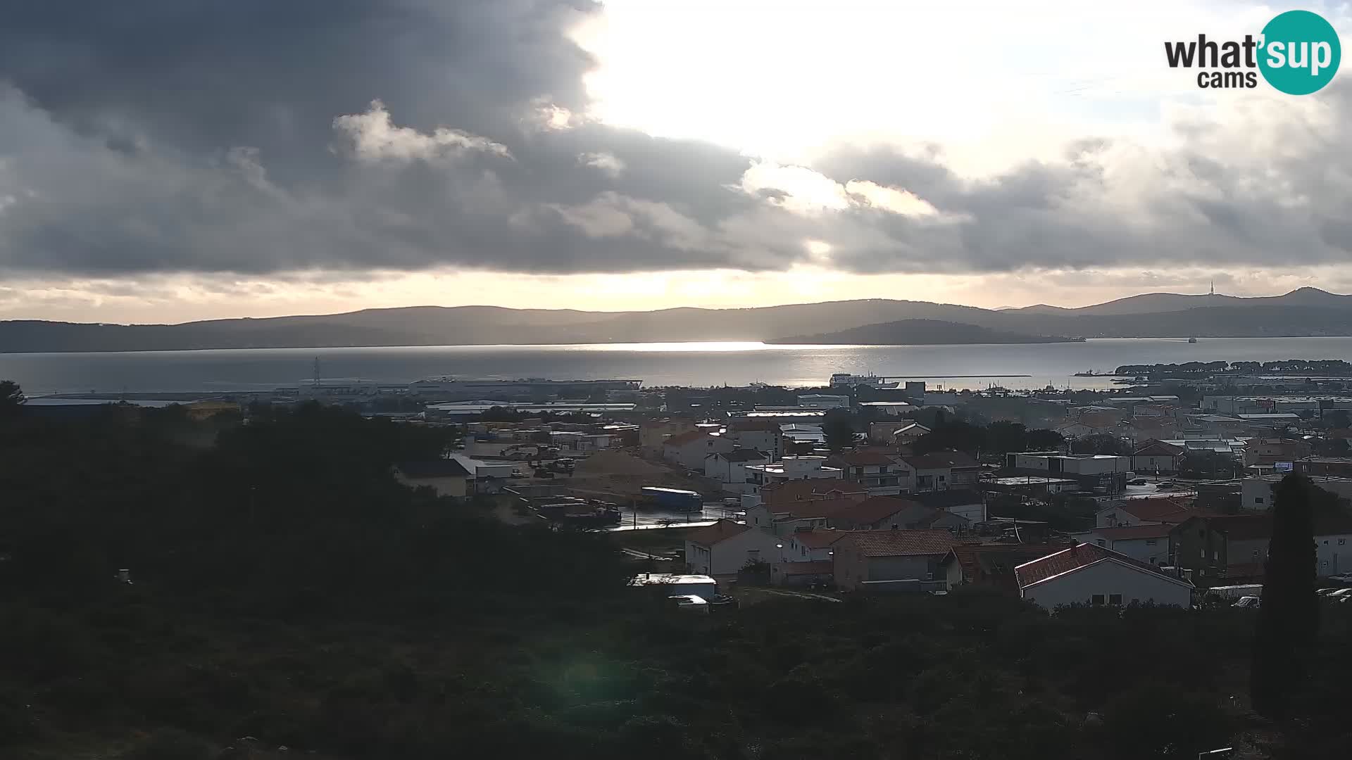 Zadar Port Gazenica Webcam Panorama, Zadar, Kroatien