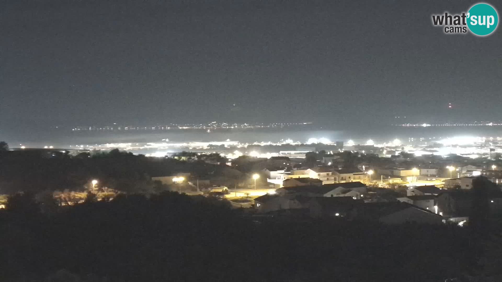 Zadar Pristanišče Gazenica s panoramsko spletno kamero, Zadar, Hrvaška