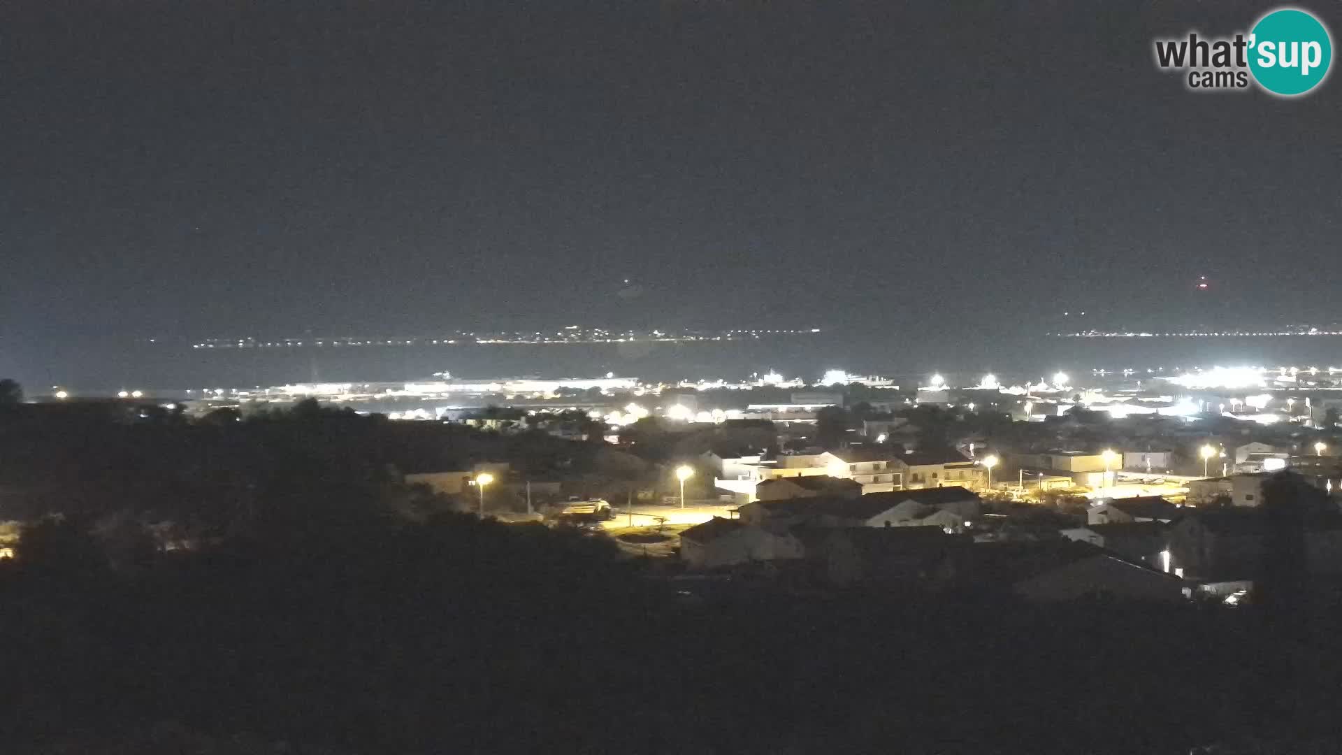 Panorama de la Webcam del Puerto Gazenica de Zadar, Zadar, Croacia
