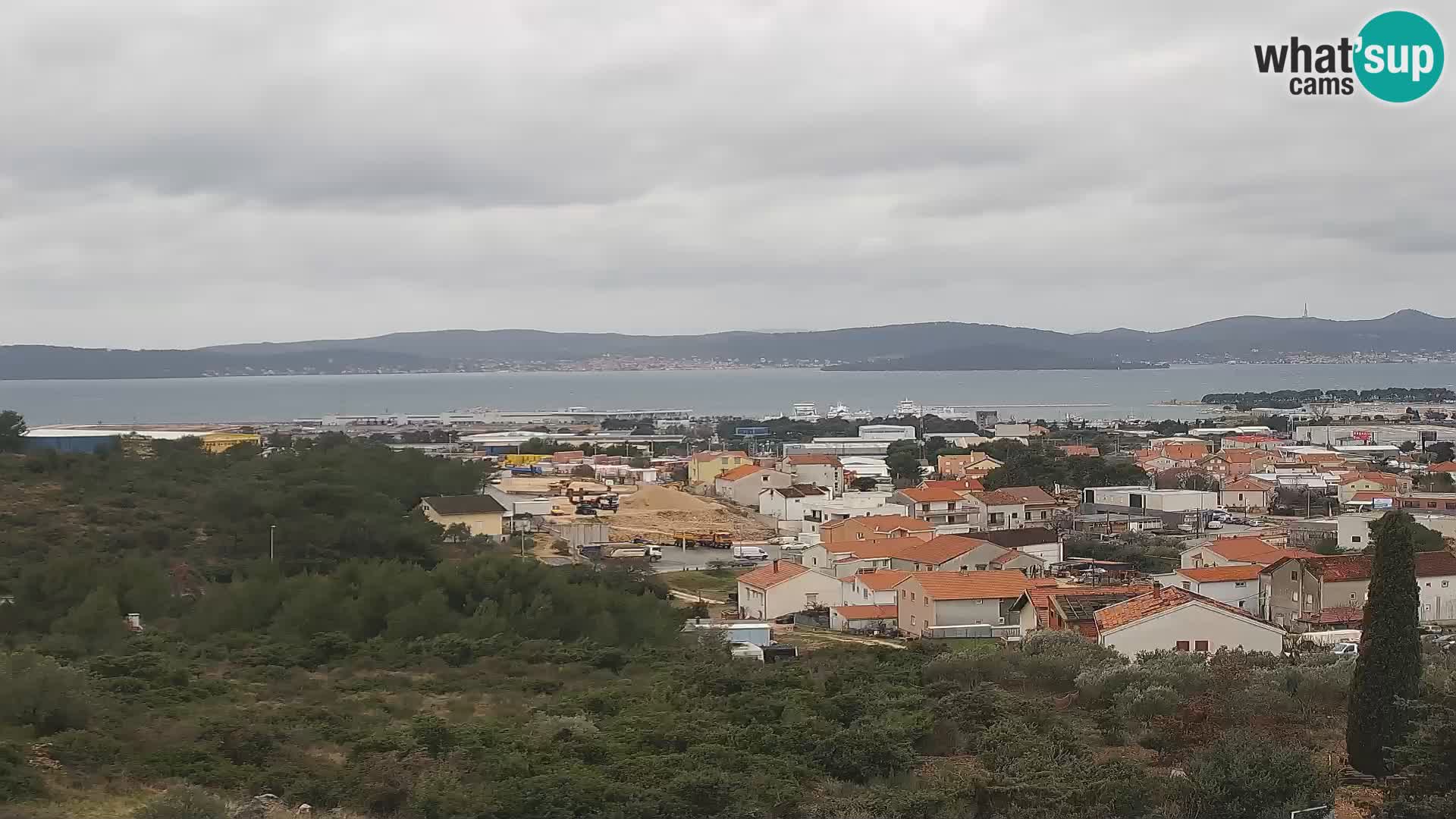 Zadar Port Gazenica Webcam Panorama, Zadar, Croatia