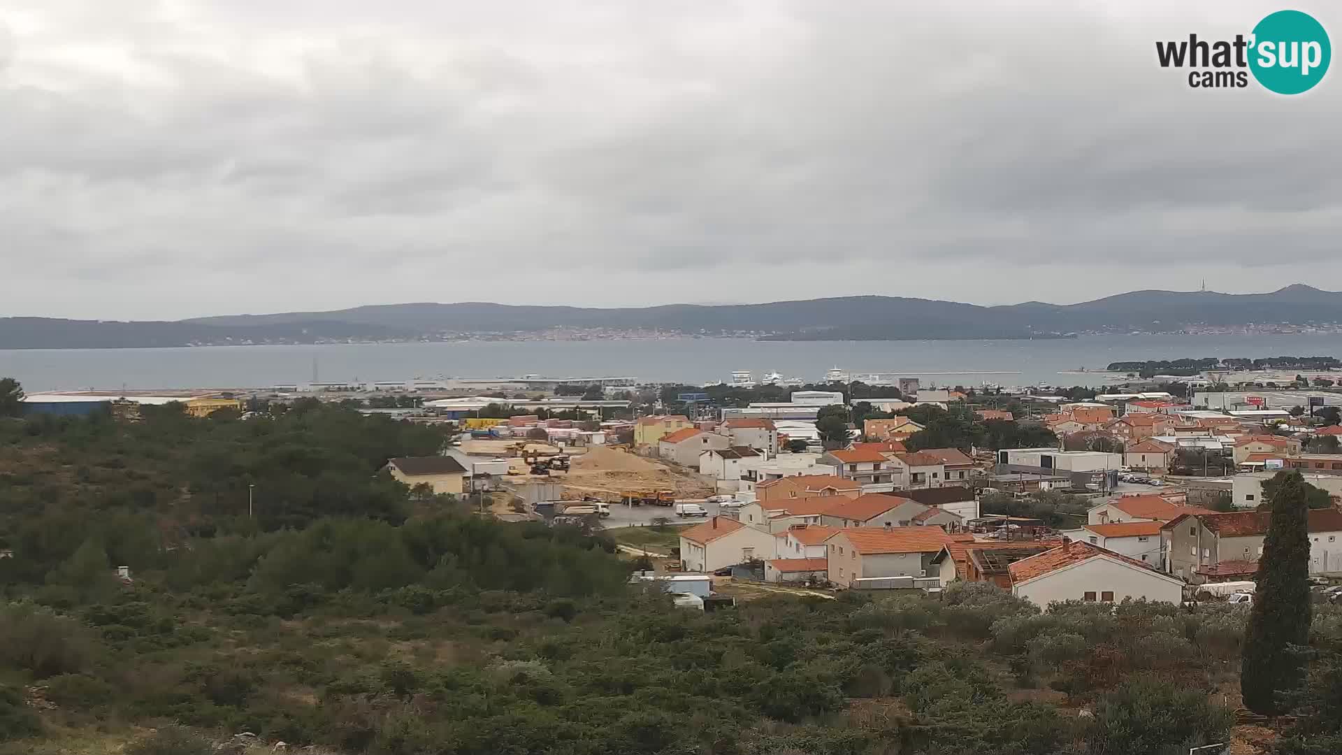 Zadar Port Gazenica Webcam Panorama, Zadar, Croatia