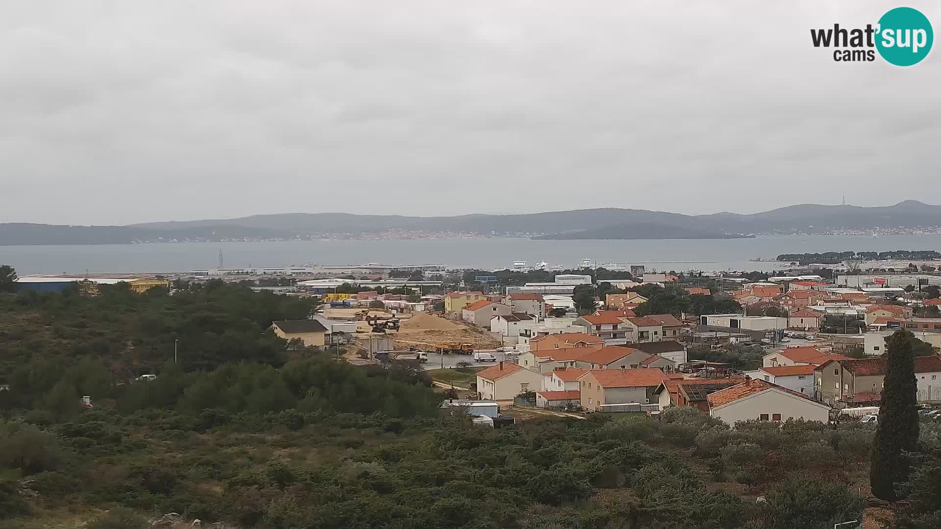 Zadar Port Gazenica Webcam Panorama, Zadar, Croatia
