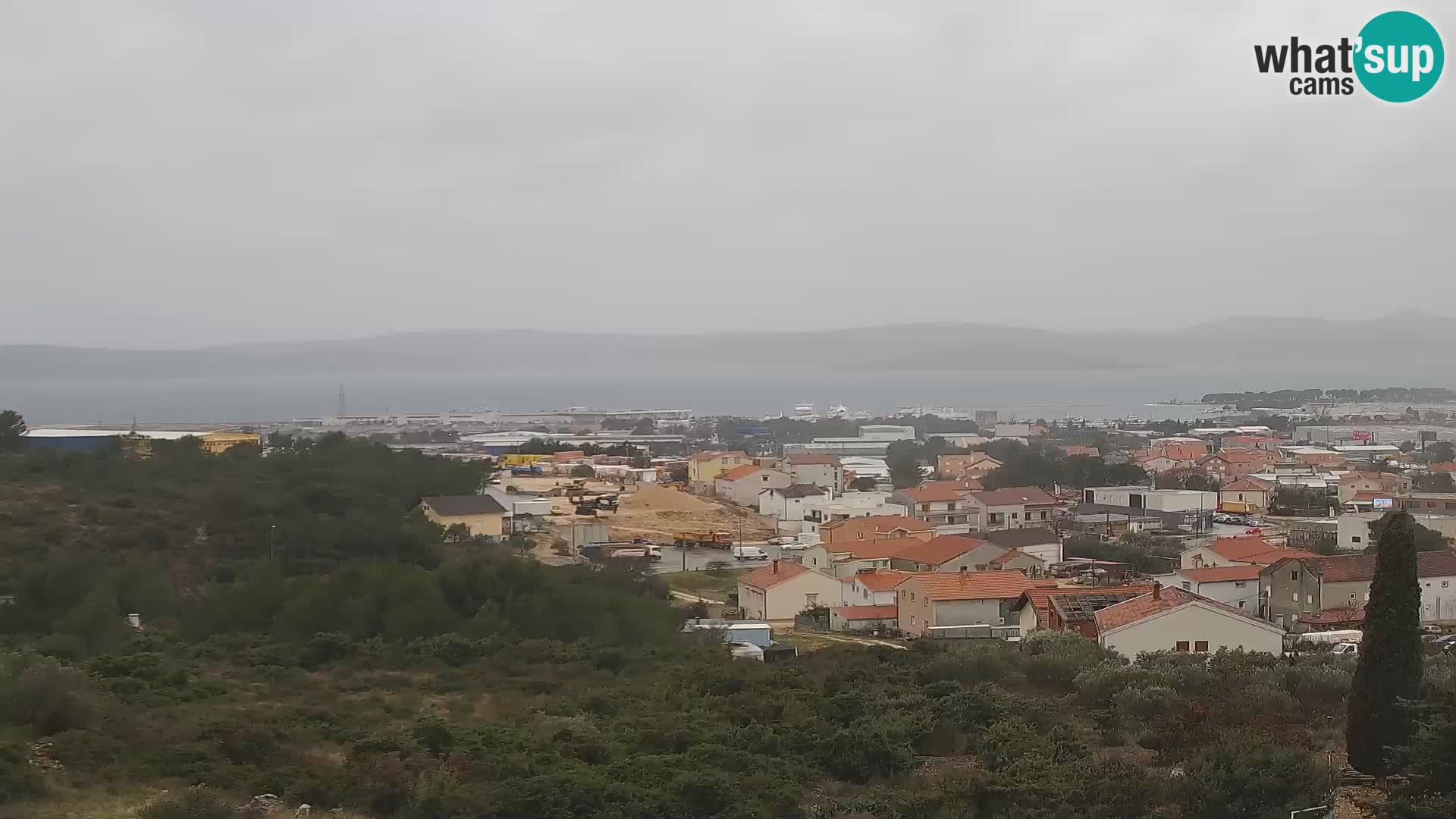 Zadar Port Gazenica Webcam Panorama, Zadar, Croatia