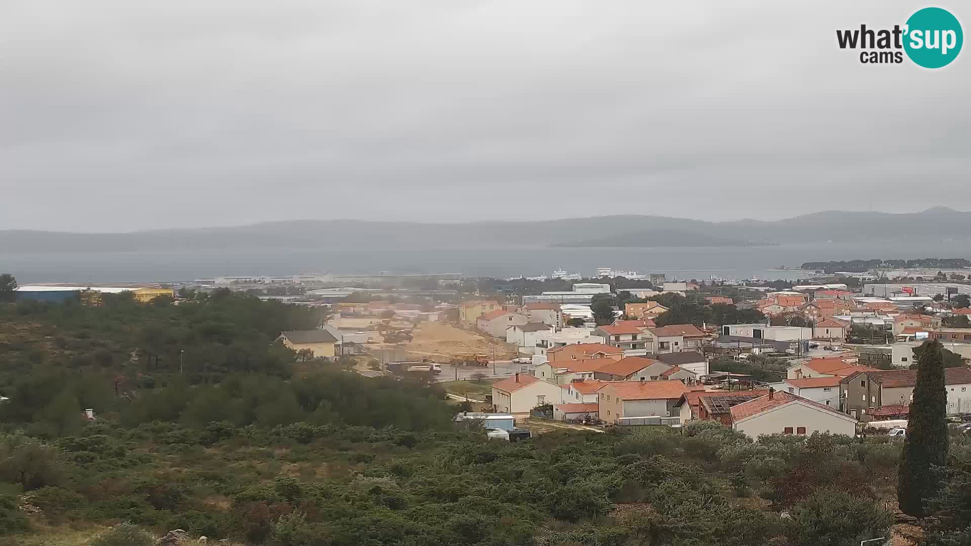 Zadar Port Gazenica Webcam Panorama, Zadar, Croatia