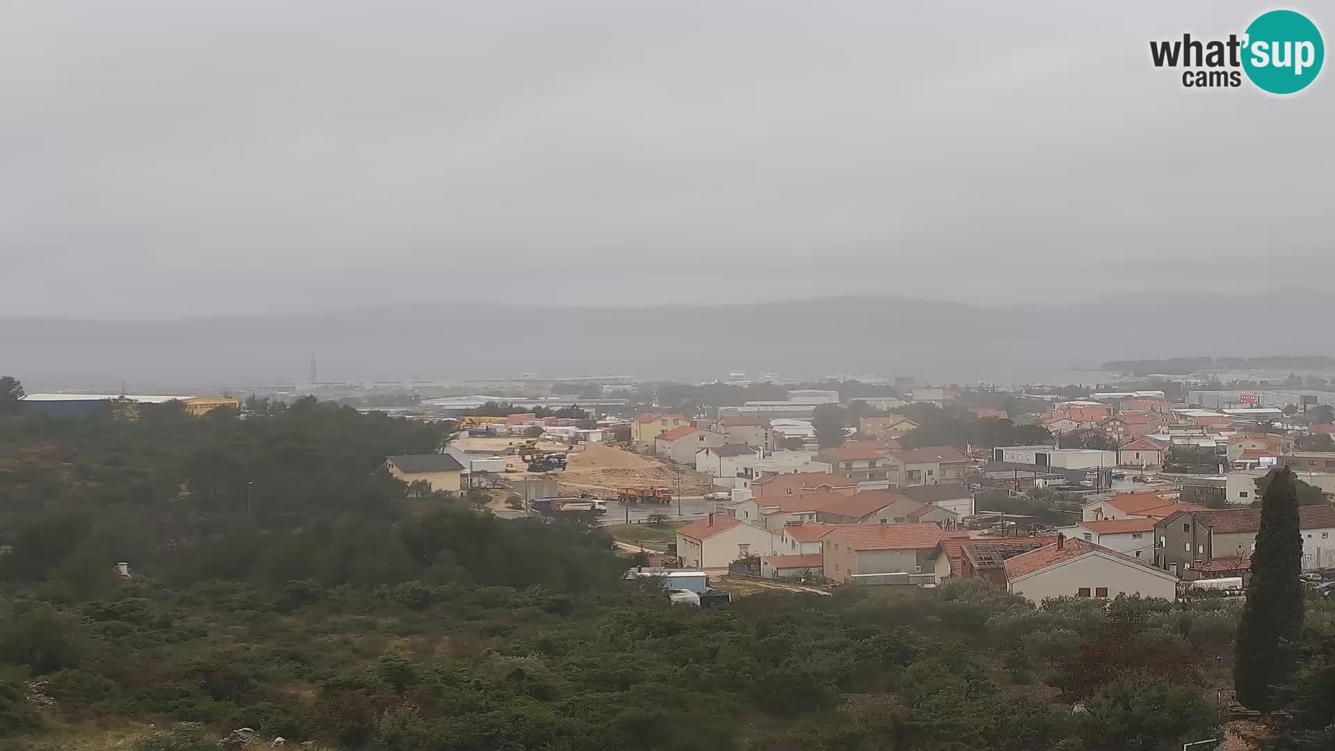 Panoramska web kamera Luke Gaženica u Zadru, Hrvatska