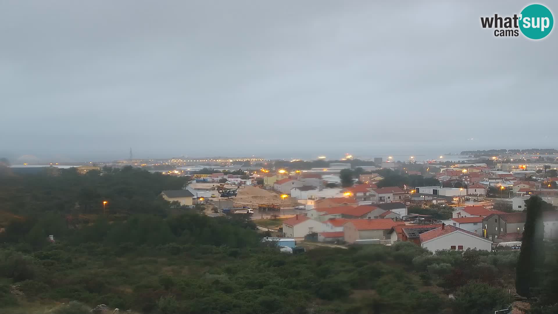 Zadar Port Gazenica Webcam Panorama, Zadar, Croatie