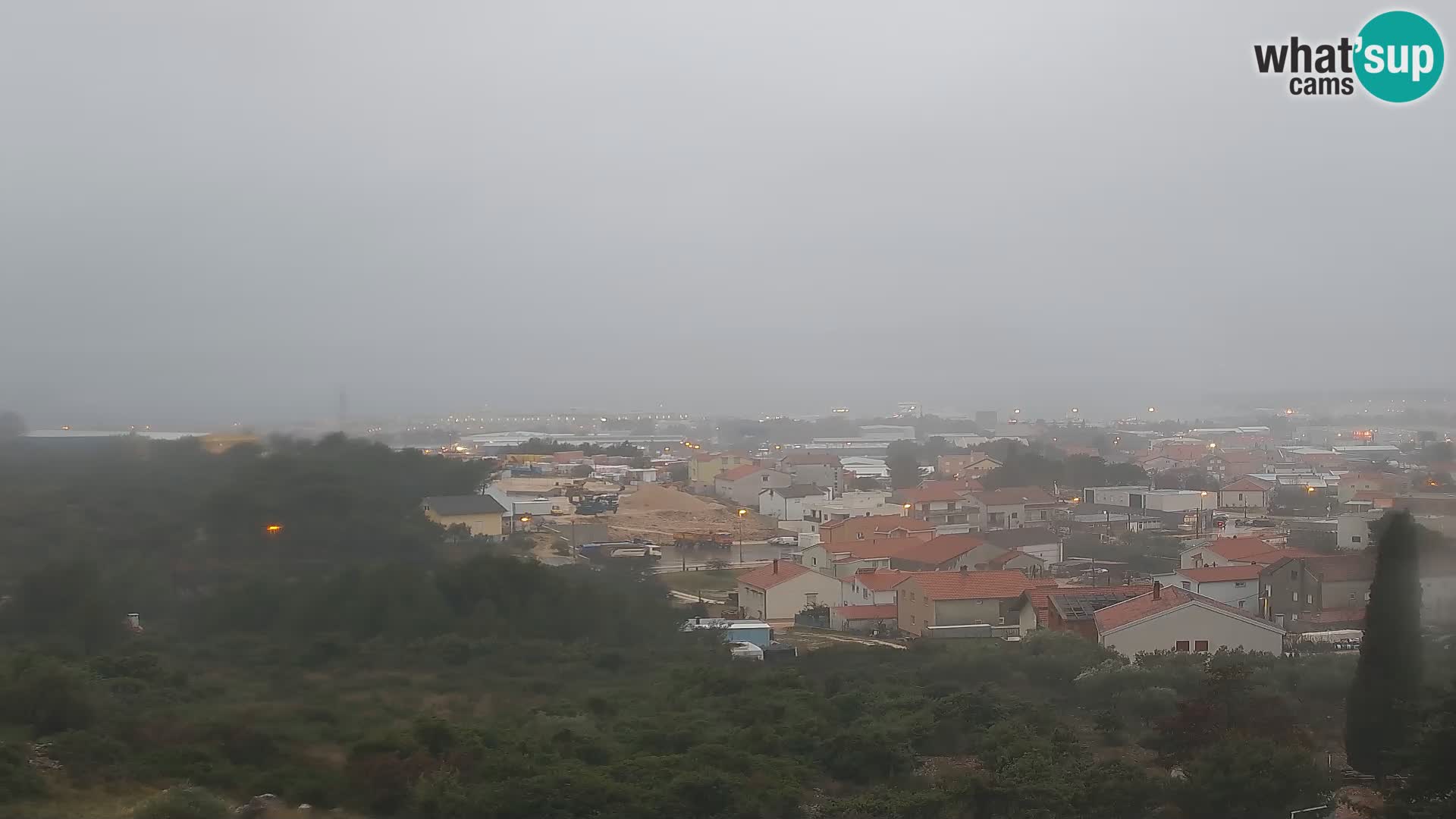 Panorama de la Webcam del Puerto Gazenica de Zadar, Zadar, Croacia