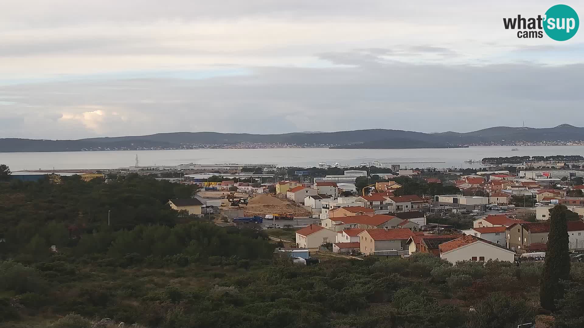 Zadar Port Gazenica Webcam Panorama, Zadar, Croatia
