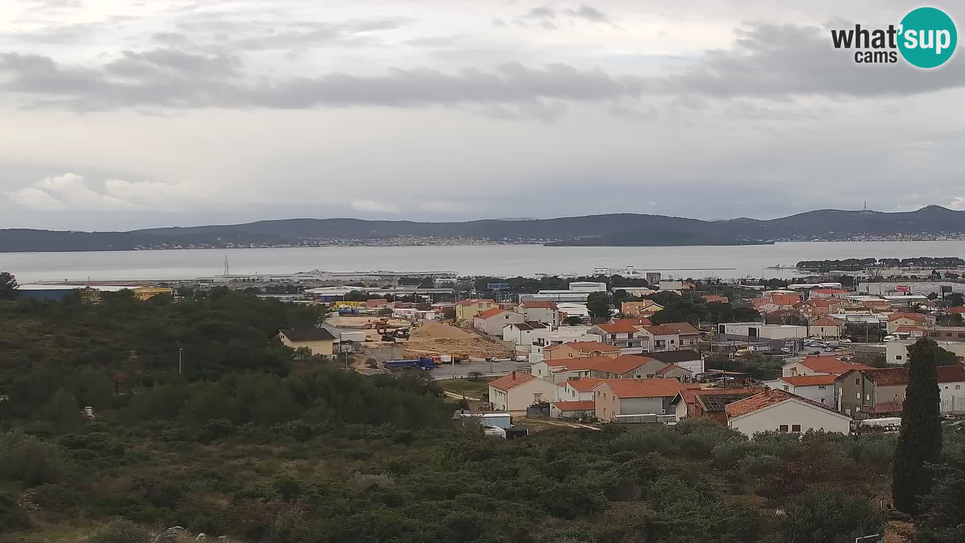 Zadar Port Gazenica Webcam Panorama, Zadar, Croatia