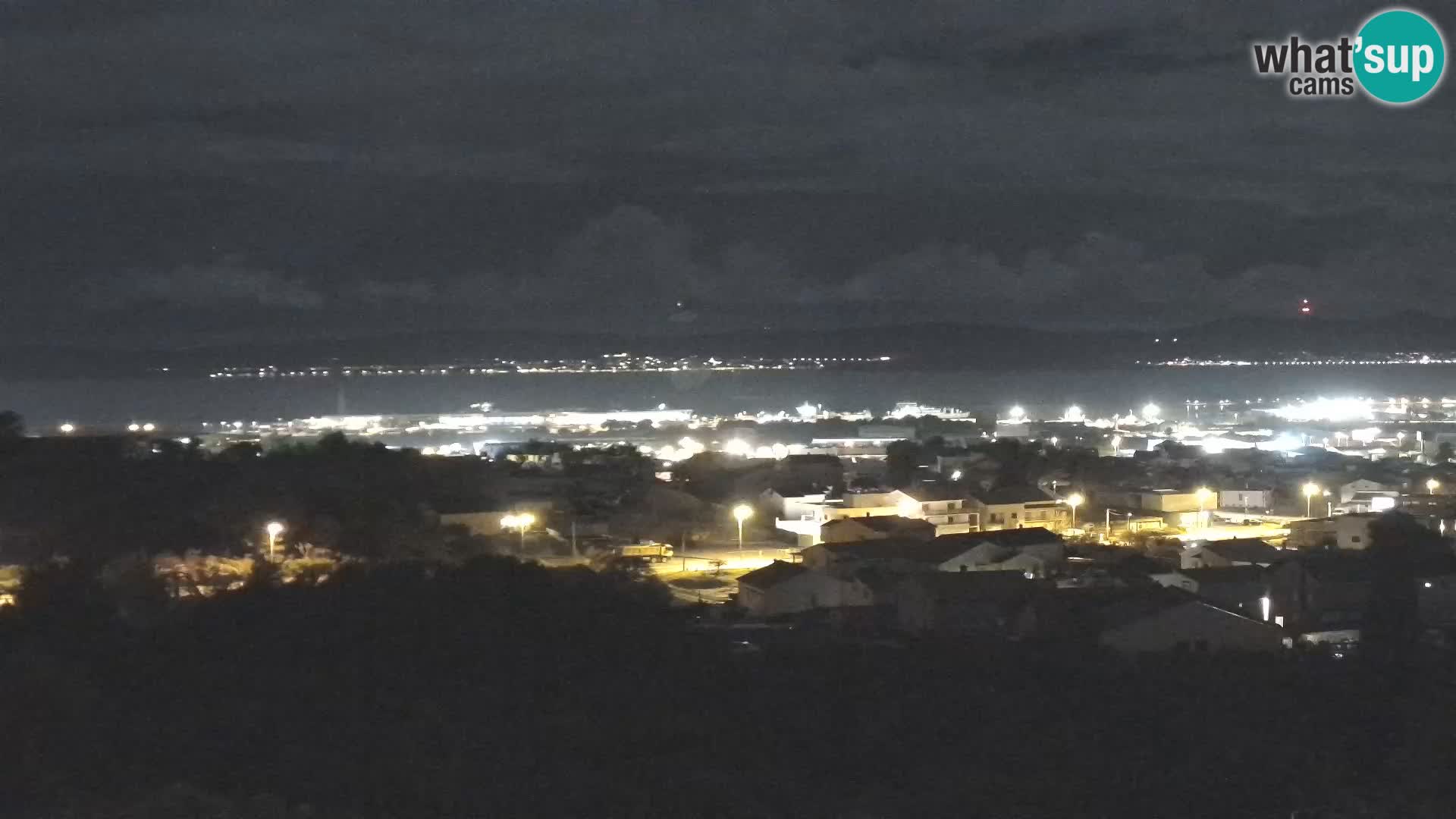 Zadar Pristanišče Gazenica s panoramsko spletno kamero, Zadar, Hrvaška