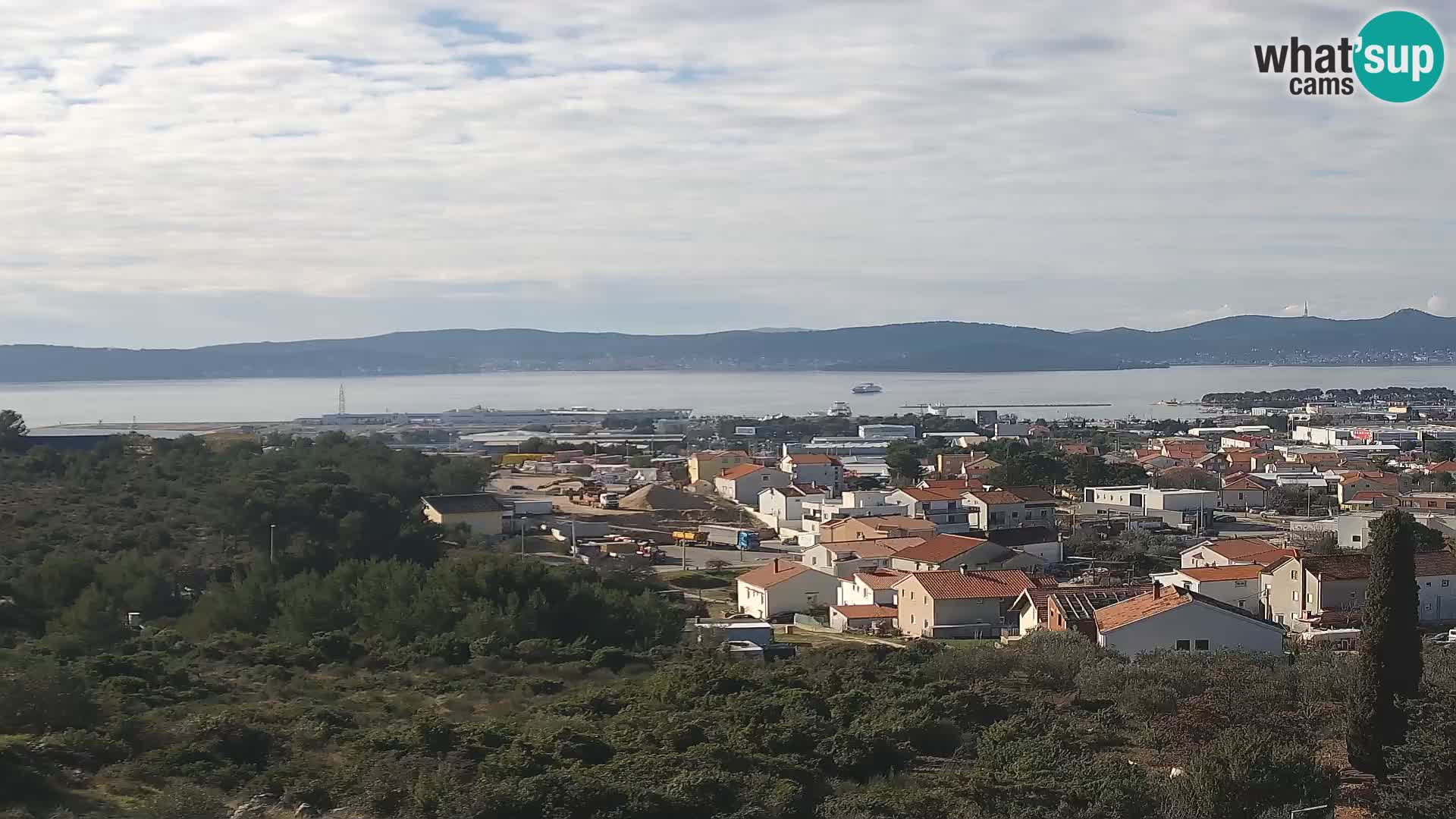 Panoramska web kamera Luke Gaženica u Zadru, Hrvatska