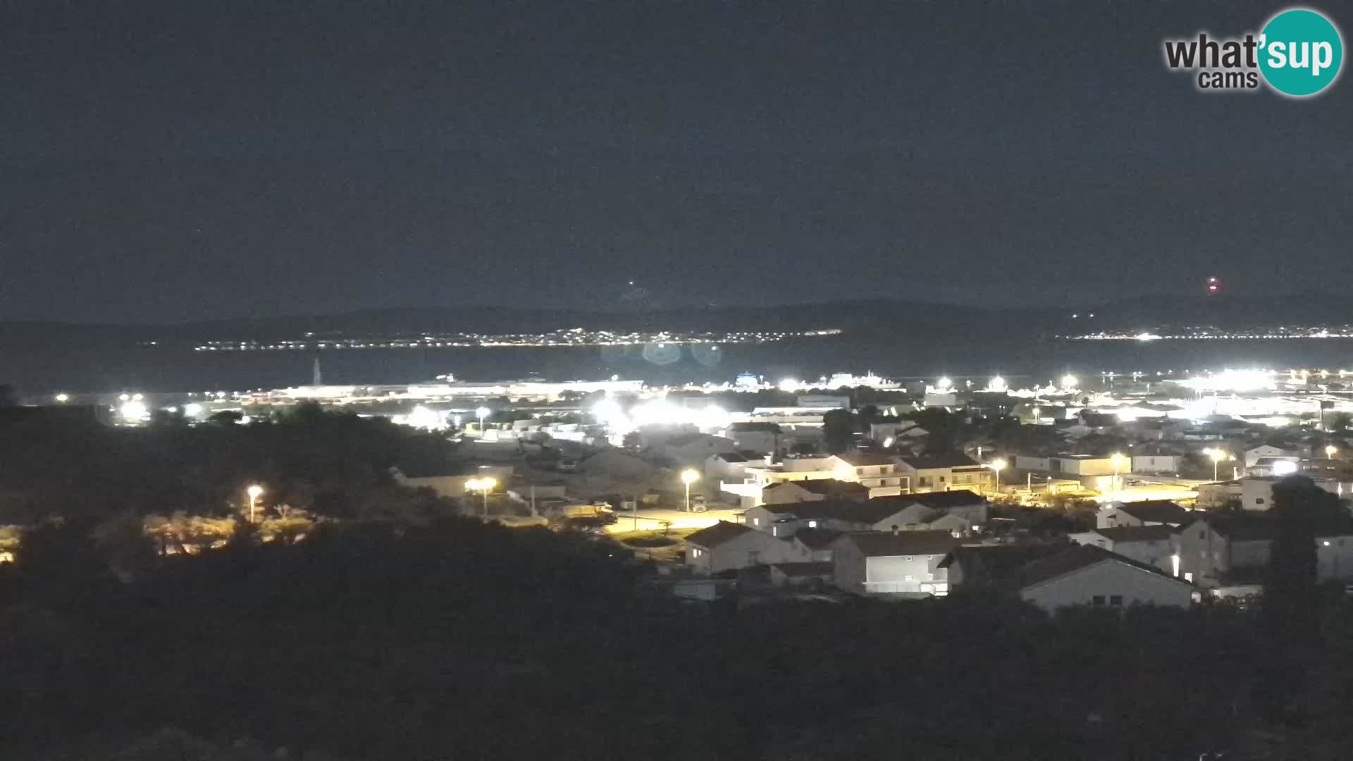 Panoramska web kamera Luke Gaženica u Zadru, Hrvatska