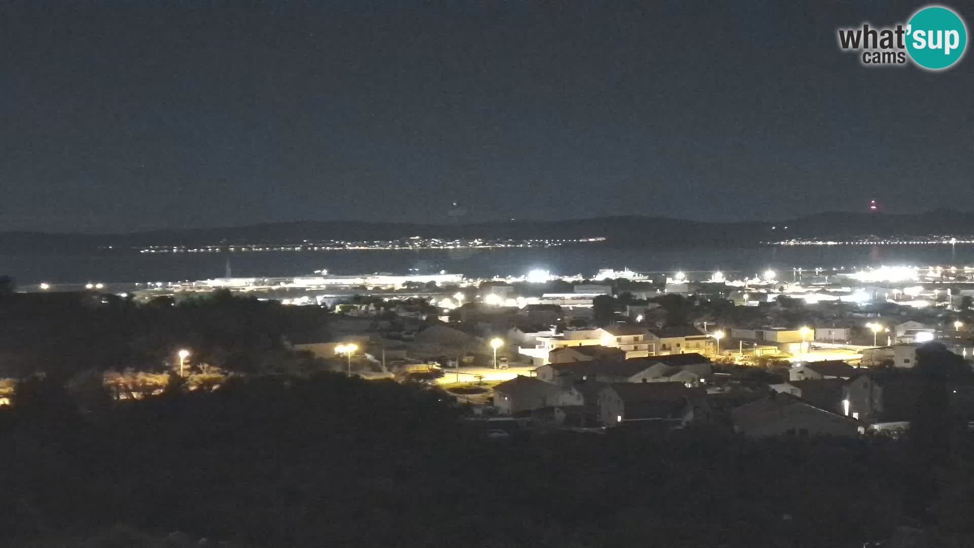 Panoramska web kamera Luke Gaženica u Zadru, Hrvatska