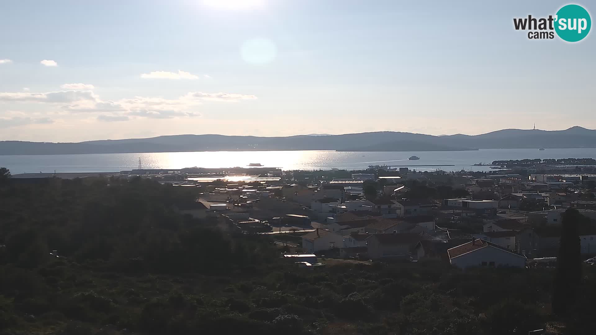 Zadar Pristanišče Gazenica s panoramsko spletno kamero, Zadar, Hrvaška