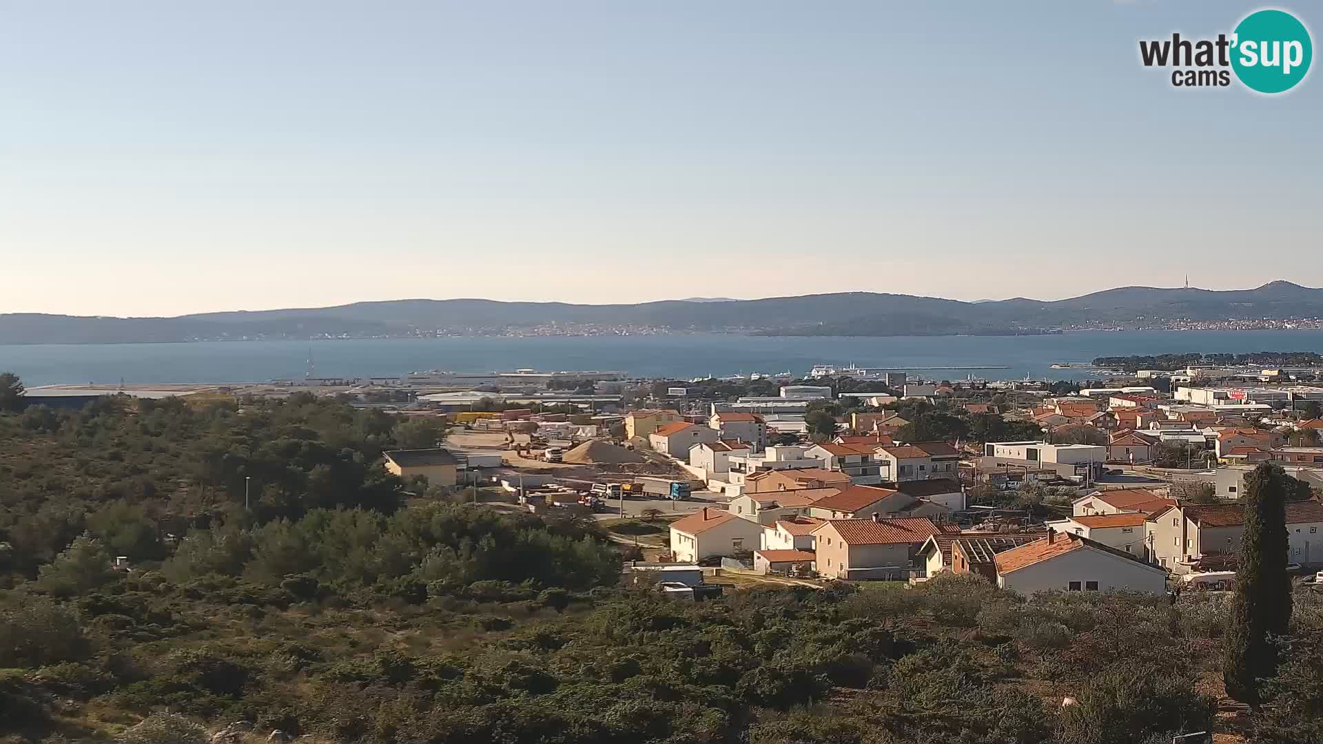 Zadar Port Gazenica Webcam Panorama, Zadar, Croatie