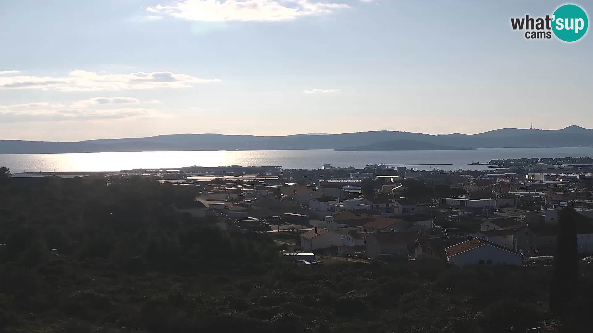 Zadar Port Gazenica Webcam Panorama, Zadar, Kroatien