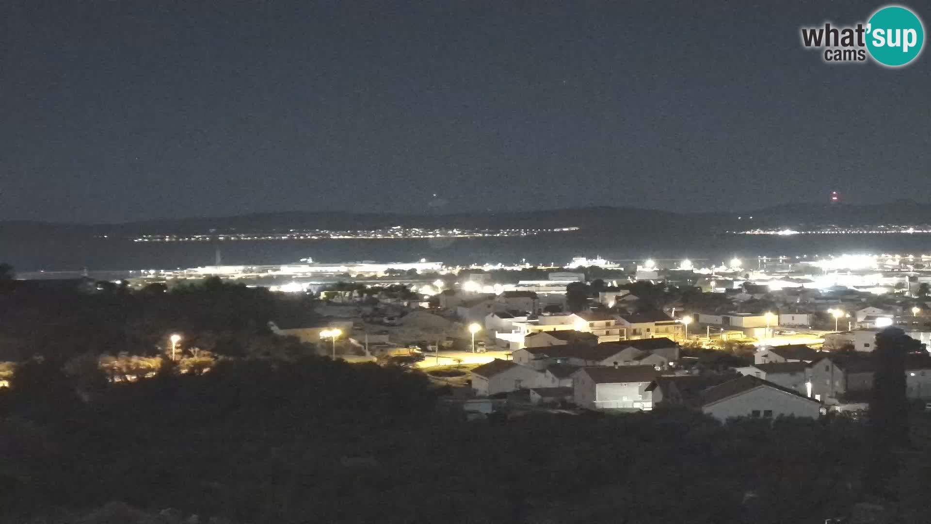 Zadar Pristanišče Gazenica s panoramsko spletno kamero, Zadar, Hrvaška