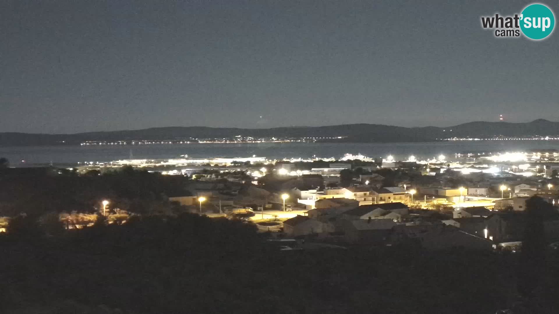 Zadar Pristanišče Gazenica s panoramsko spletno kamero, Zadar, Hrvaška