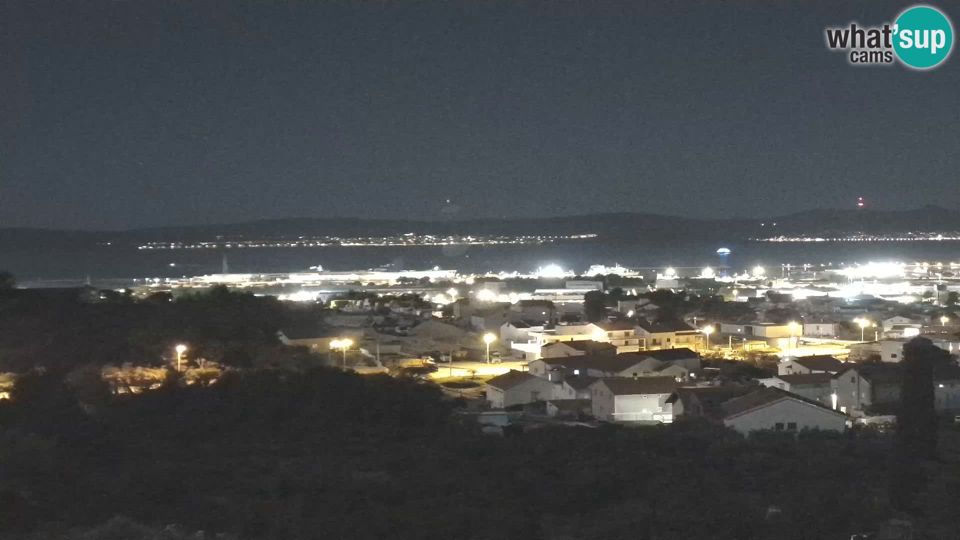 Panoramska web kamera Luke Gaženica u Zadru, Hrvatska