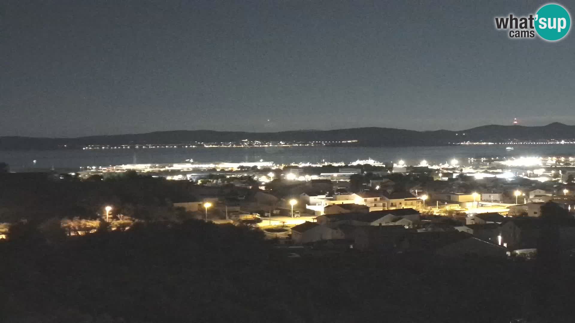 Zadar Port Gazenica Webcam Panorama, Zadar, Kroatien
