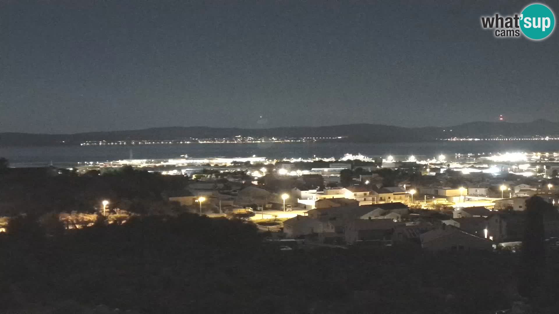 Zadar Port Gazenica Webcam Panorama, Zadar, Kroatien