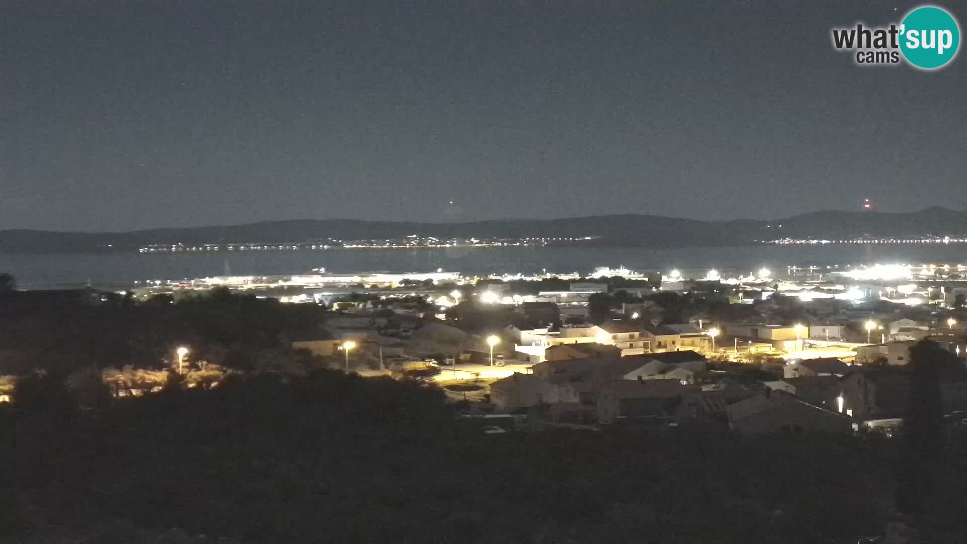 Zadar Port Gazenica Webcam Panorama, Zadar, Kroatien