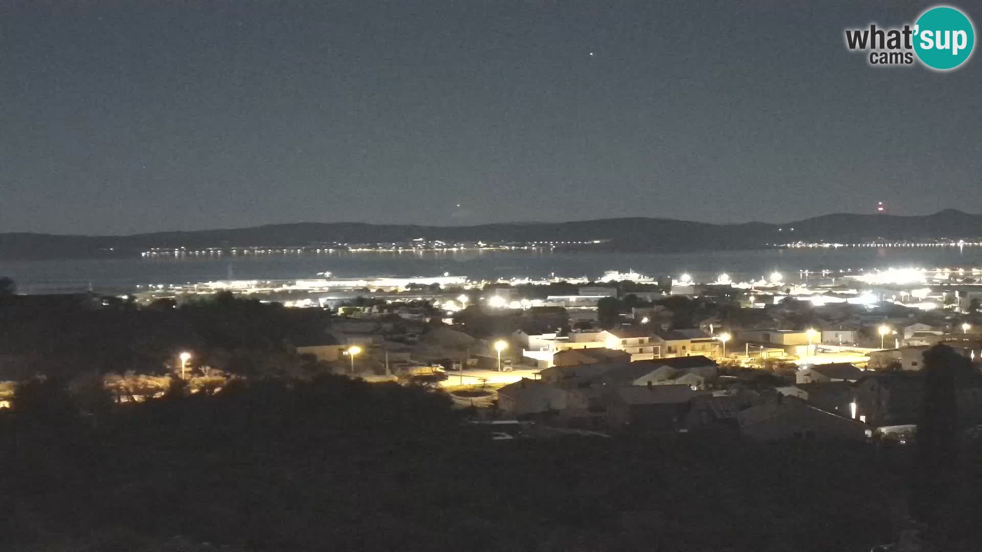 Zadar Pristanišče Gazenica s panoramsko spletno kamero, Zadar, Hrvaška