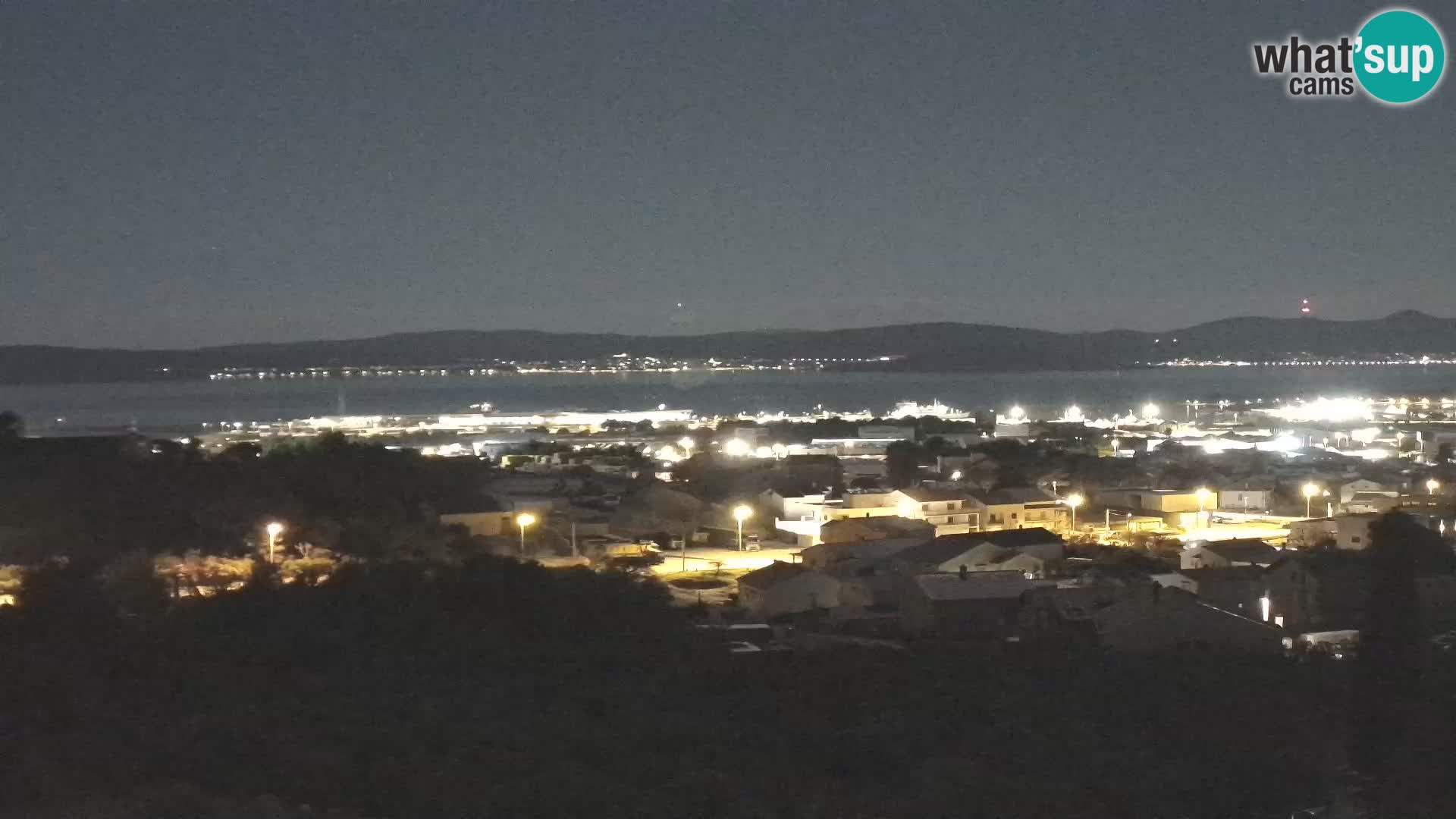 Panorama de la Webcam del Puerto Gazenica de Zadar, Zadar, Croacia