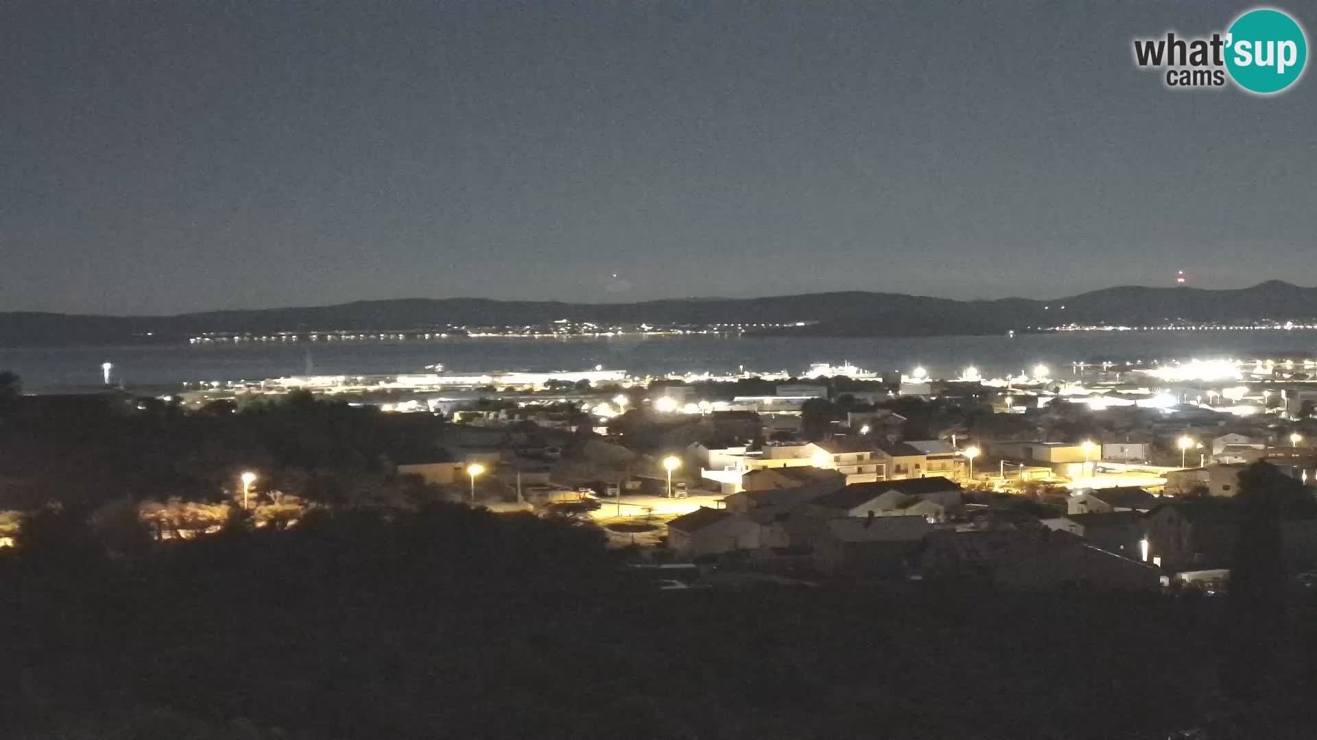 Panoramska web kamera Luke Gaženica u Zadru, Hrvatska