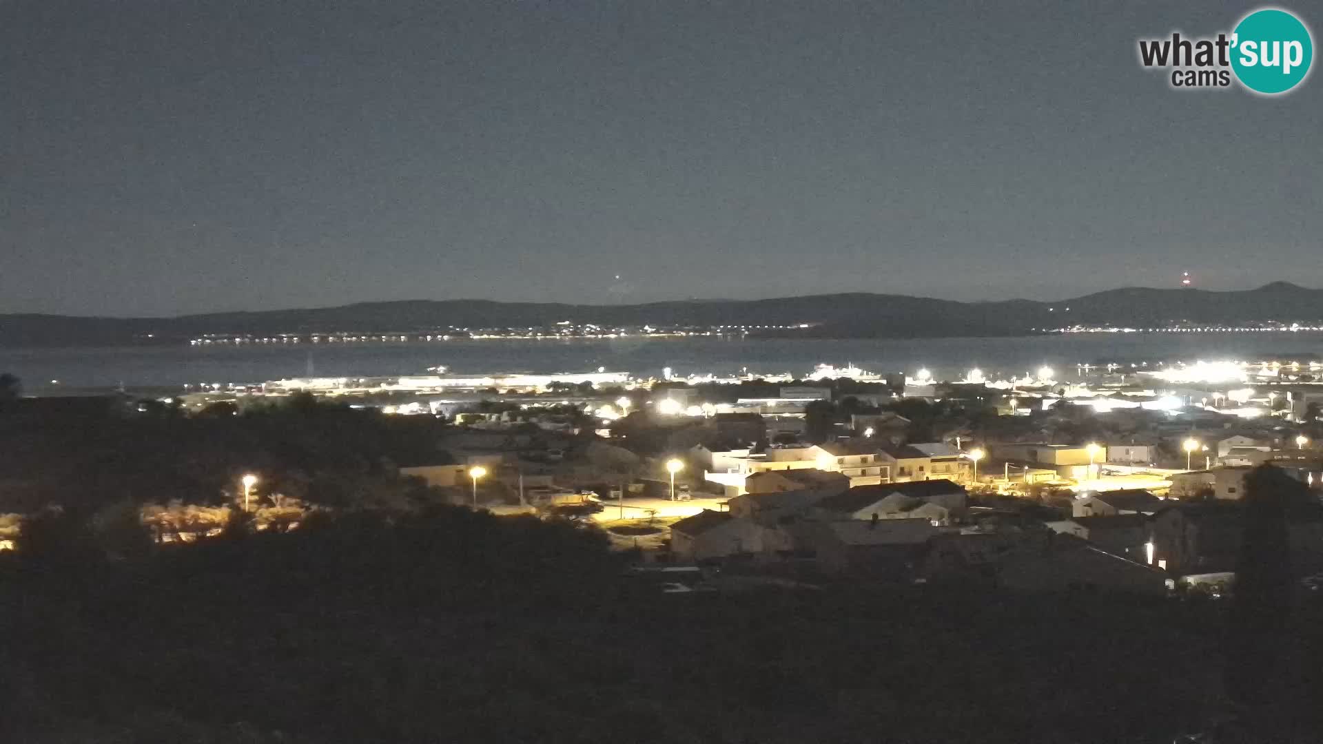 Panoramska web kamera Luke Gaženica u Zadru, Hrvatska